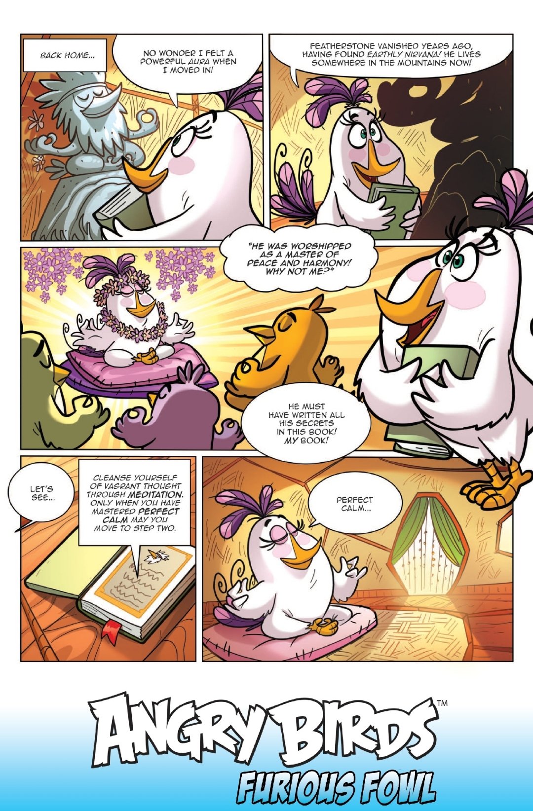 Read online Angry Birds Comics Quarterly comic -  Issue # Issue Furious Fowl - 14