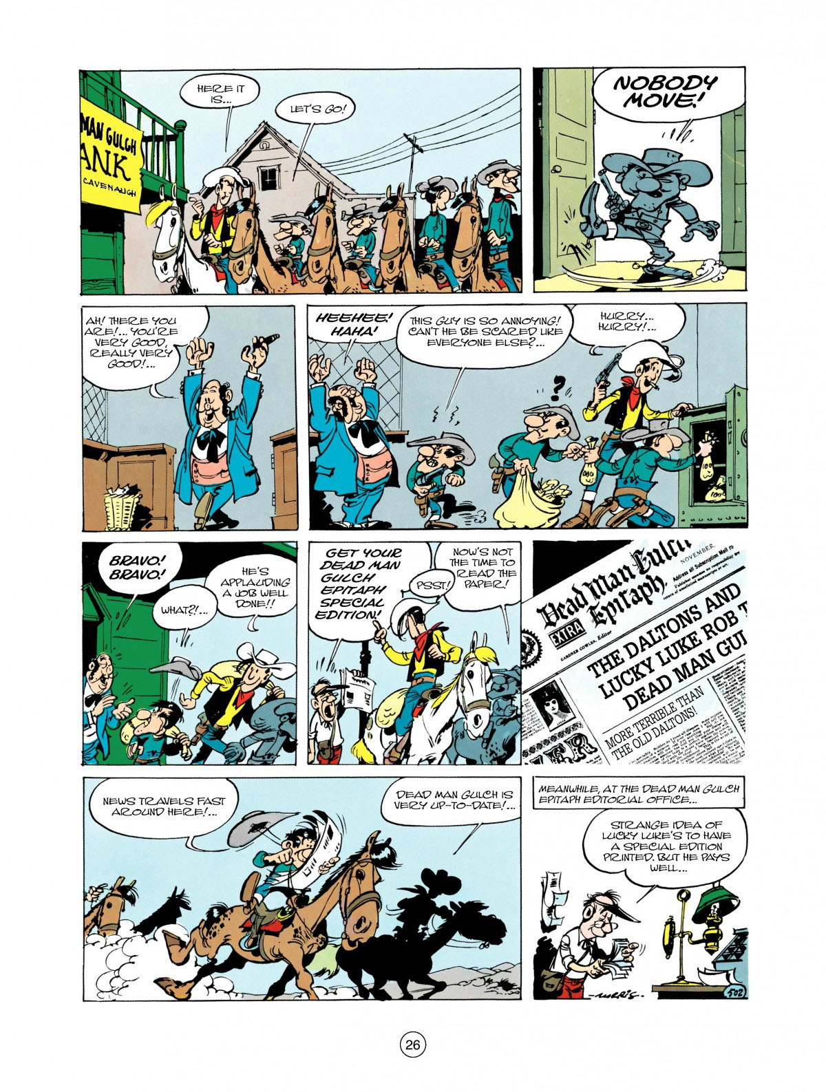 Read online A Lucky Luke Adventure comic -  Issue #28 - 27