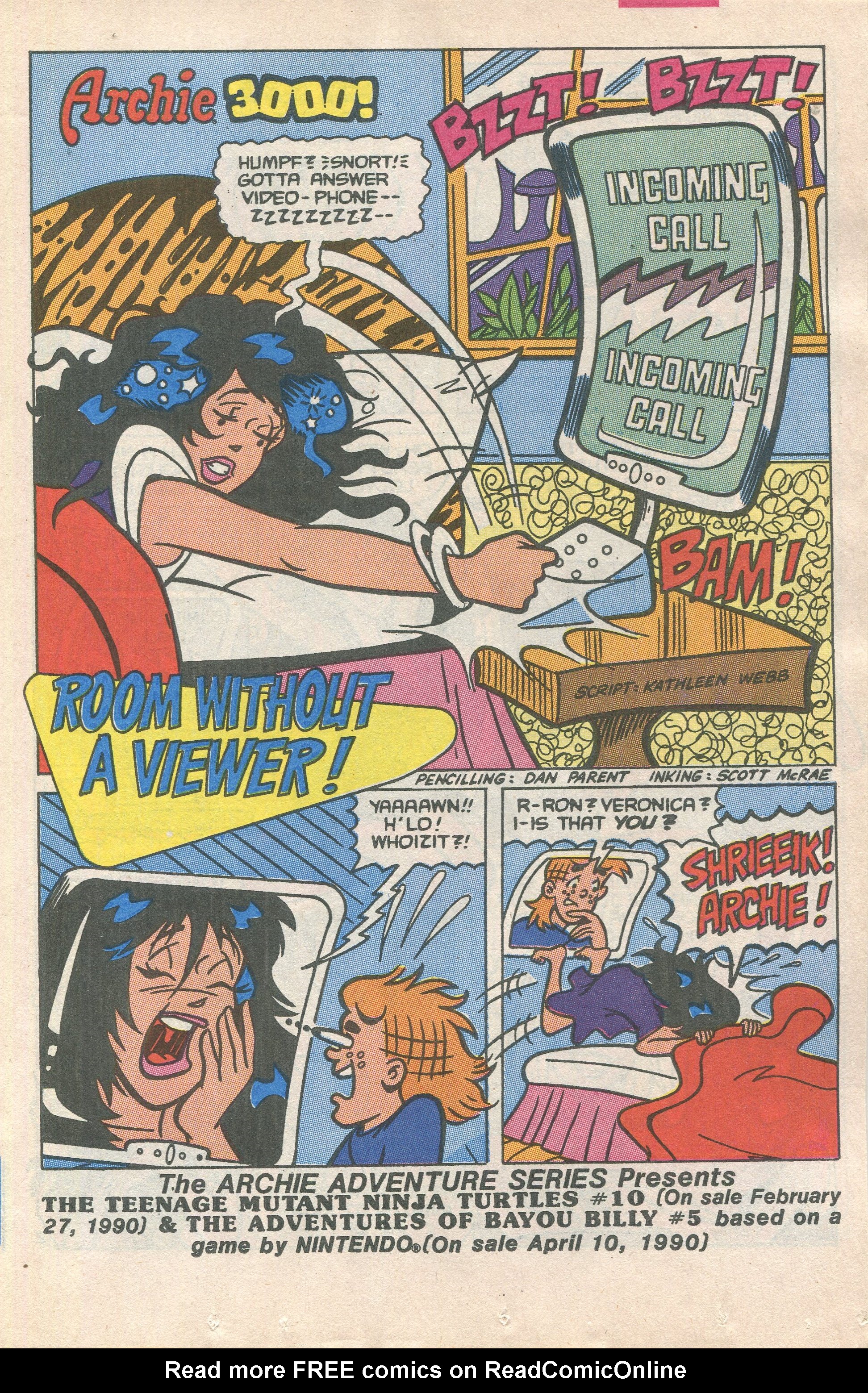 Read online Archie 3000! (1989) comic -  Issue #8 - 13