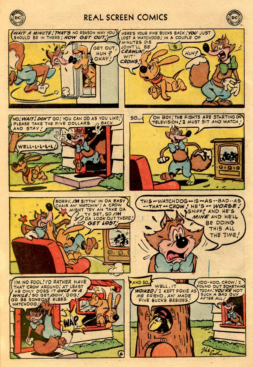 Read online Real Screen Comics comic -  Issue #58 - 8