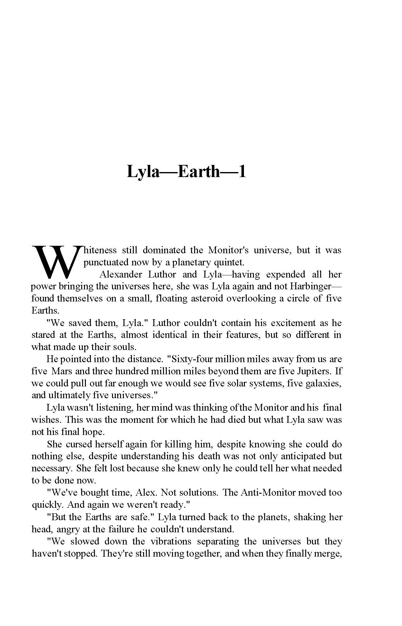 Read online Crisis on Infinite Earths (1985) comic -  Issue # _Novel (Part 3) - 11