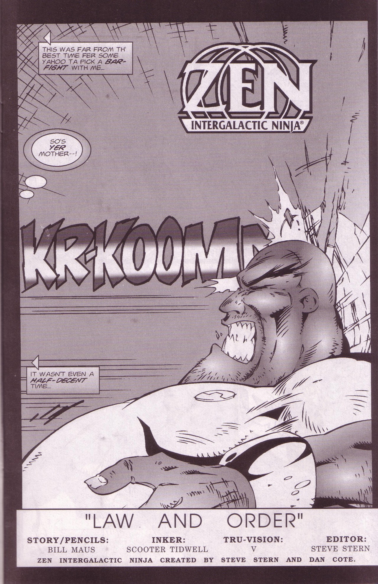 Read online Zen Intergalactic Ninja: Starquest comic -  Issue #4 - 3