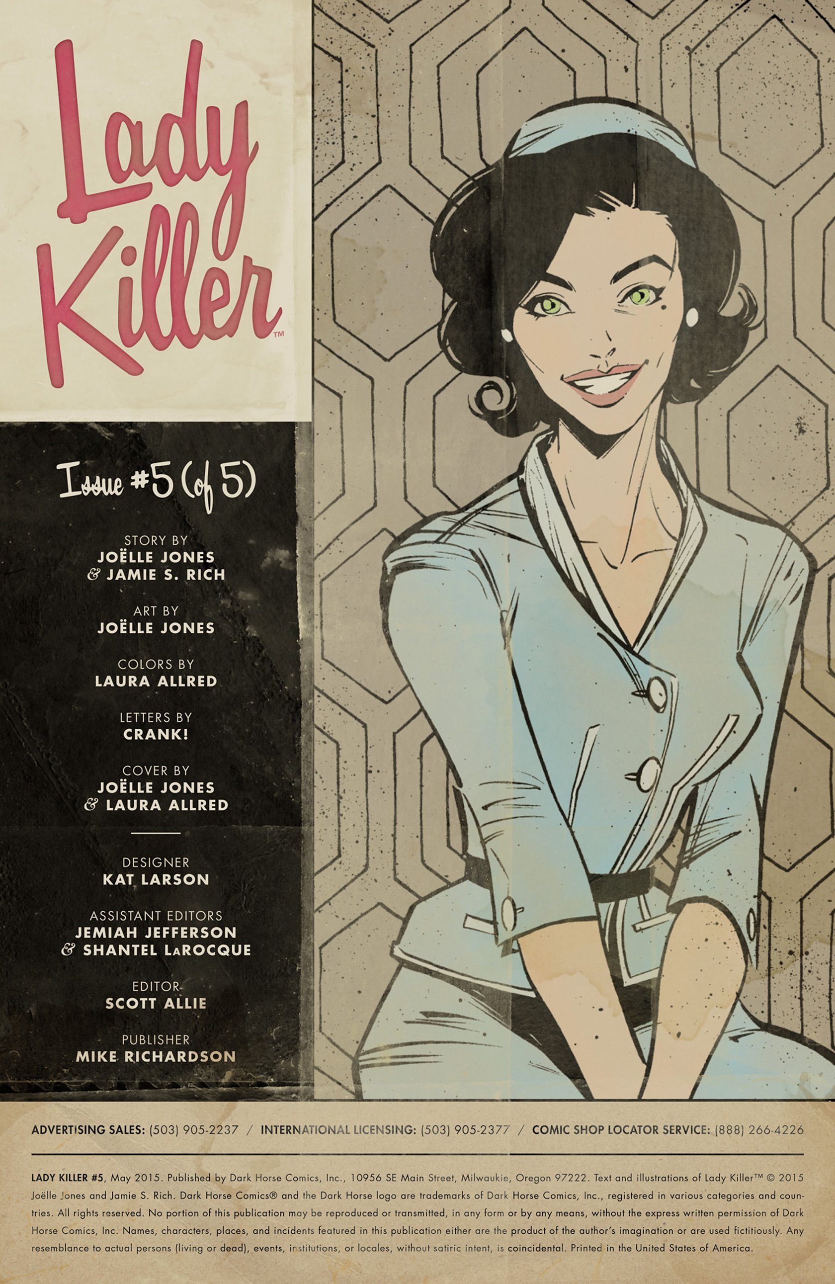 Read online Lady Killer comic -  Issue #5 - 2