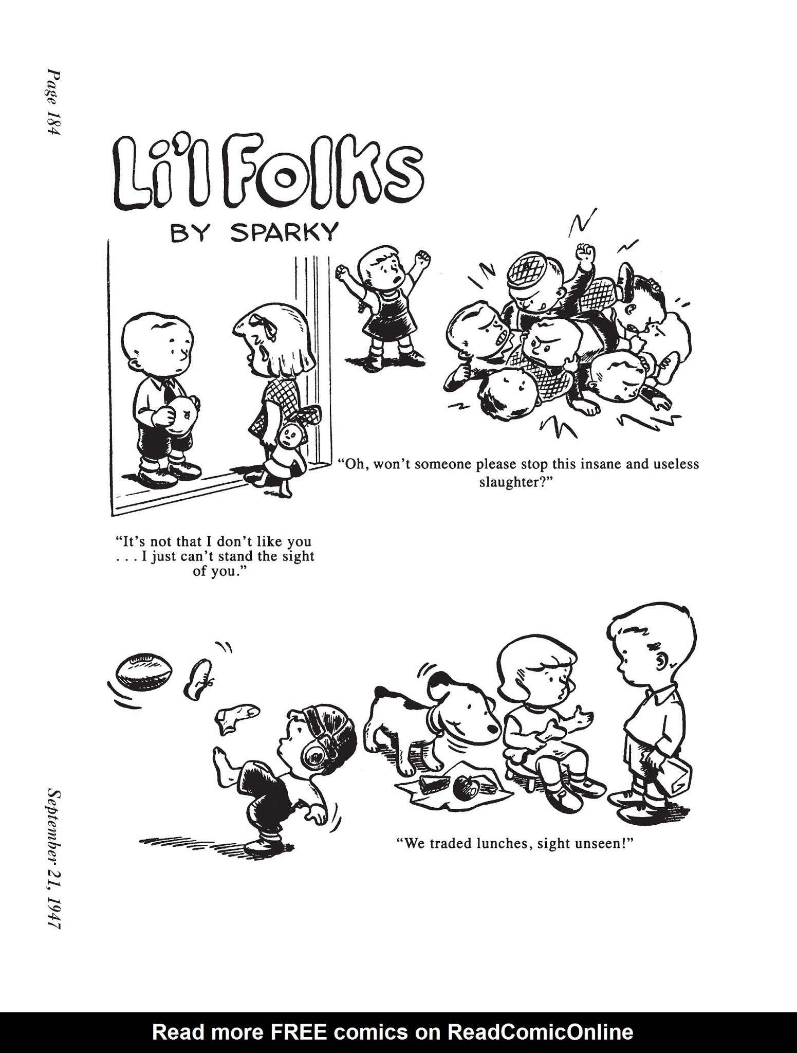 Read online The Complete Peanuts comic -  Issue # TPB 25 - 193