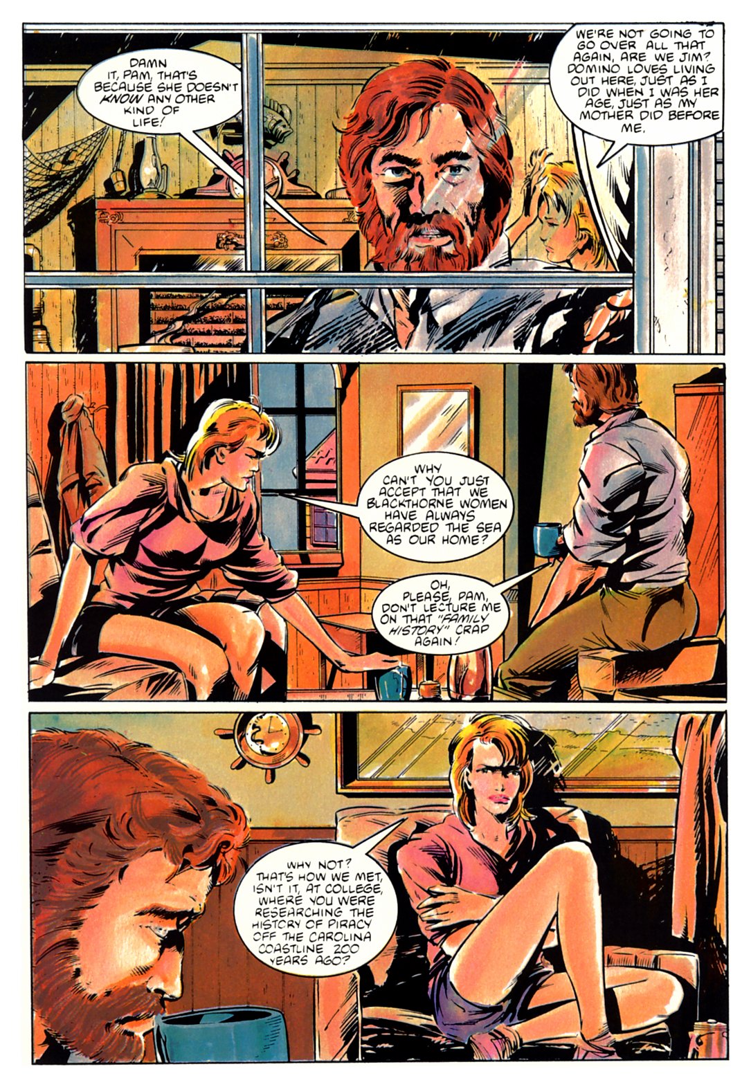 Read online Marvel Graphic Novel comic -  Issue #14 - Swords of the Swashbucklers - 10