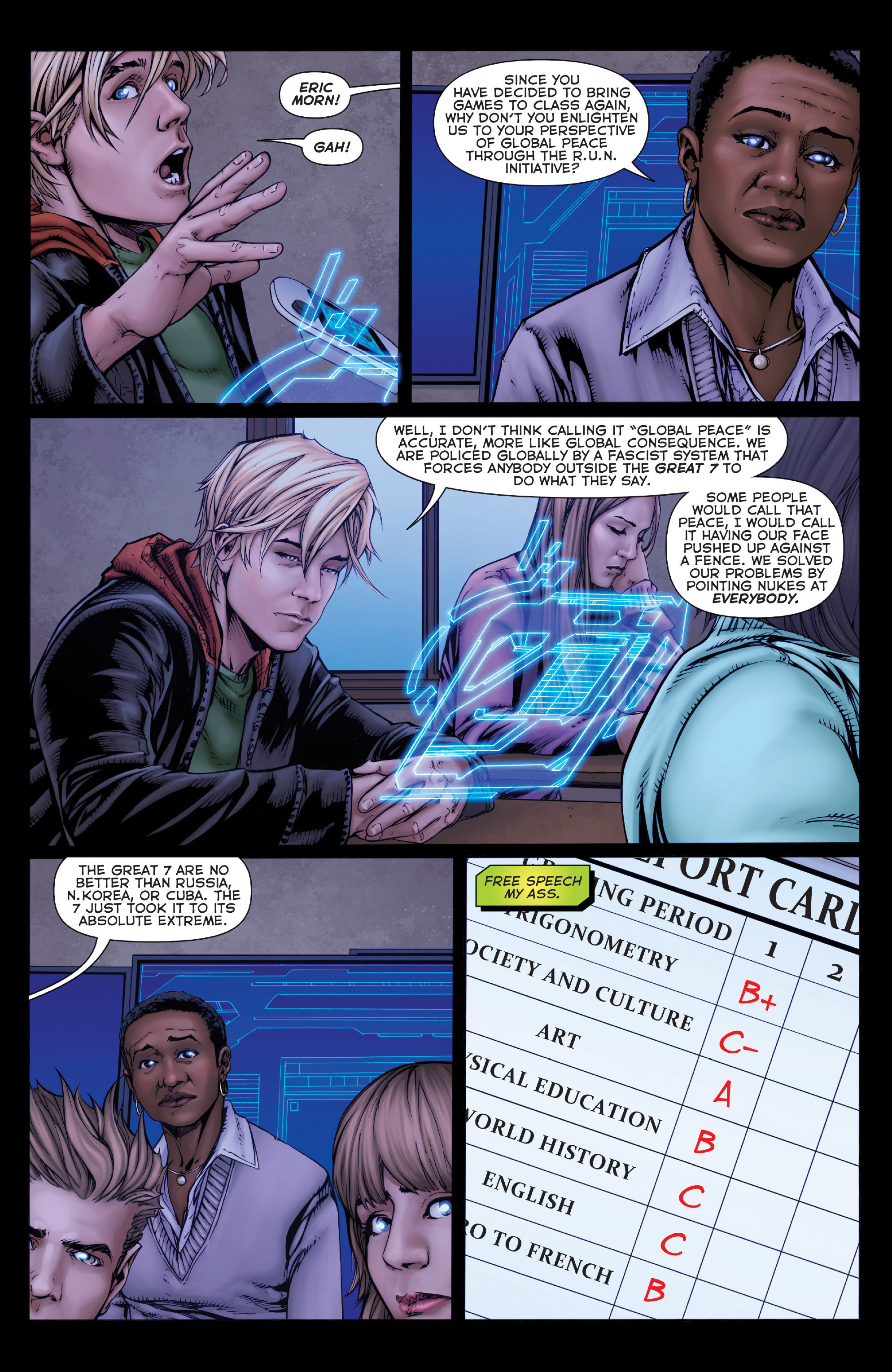 Read online Axcend comic -  Issue #1 - 19