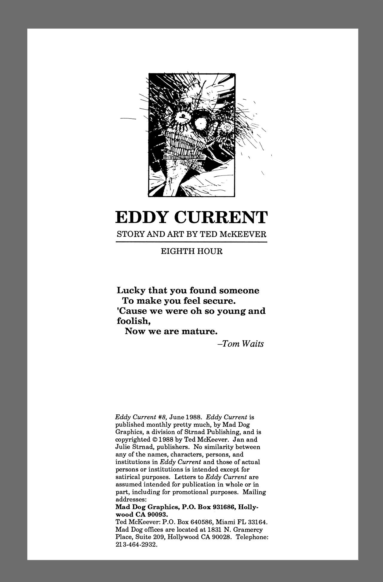 Read online Eddy Current comic -  Issue #8 - 2