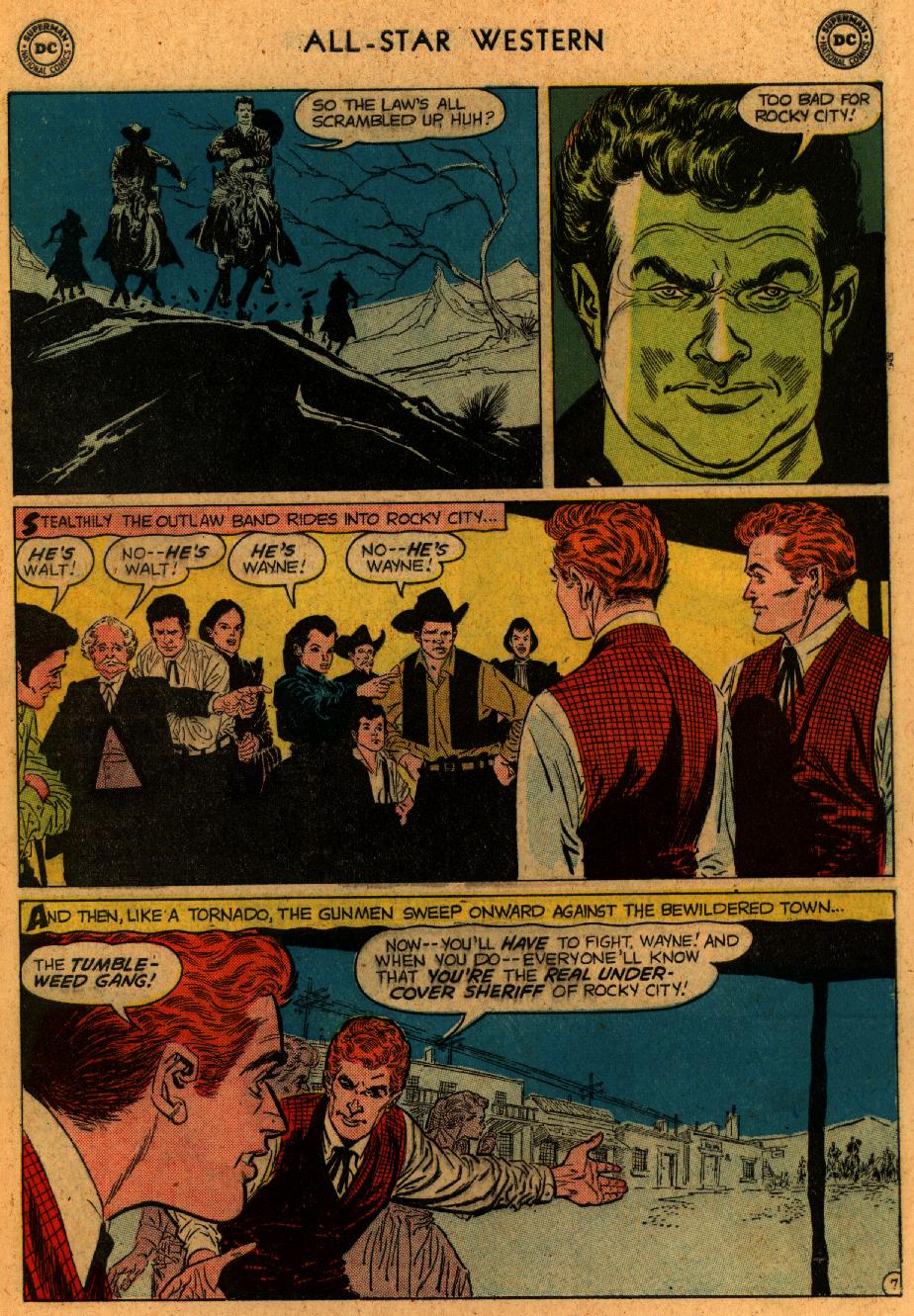 Read online All-Star Western (1951) comic -  Issue #102 - 9