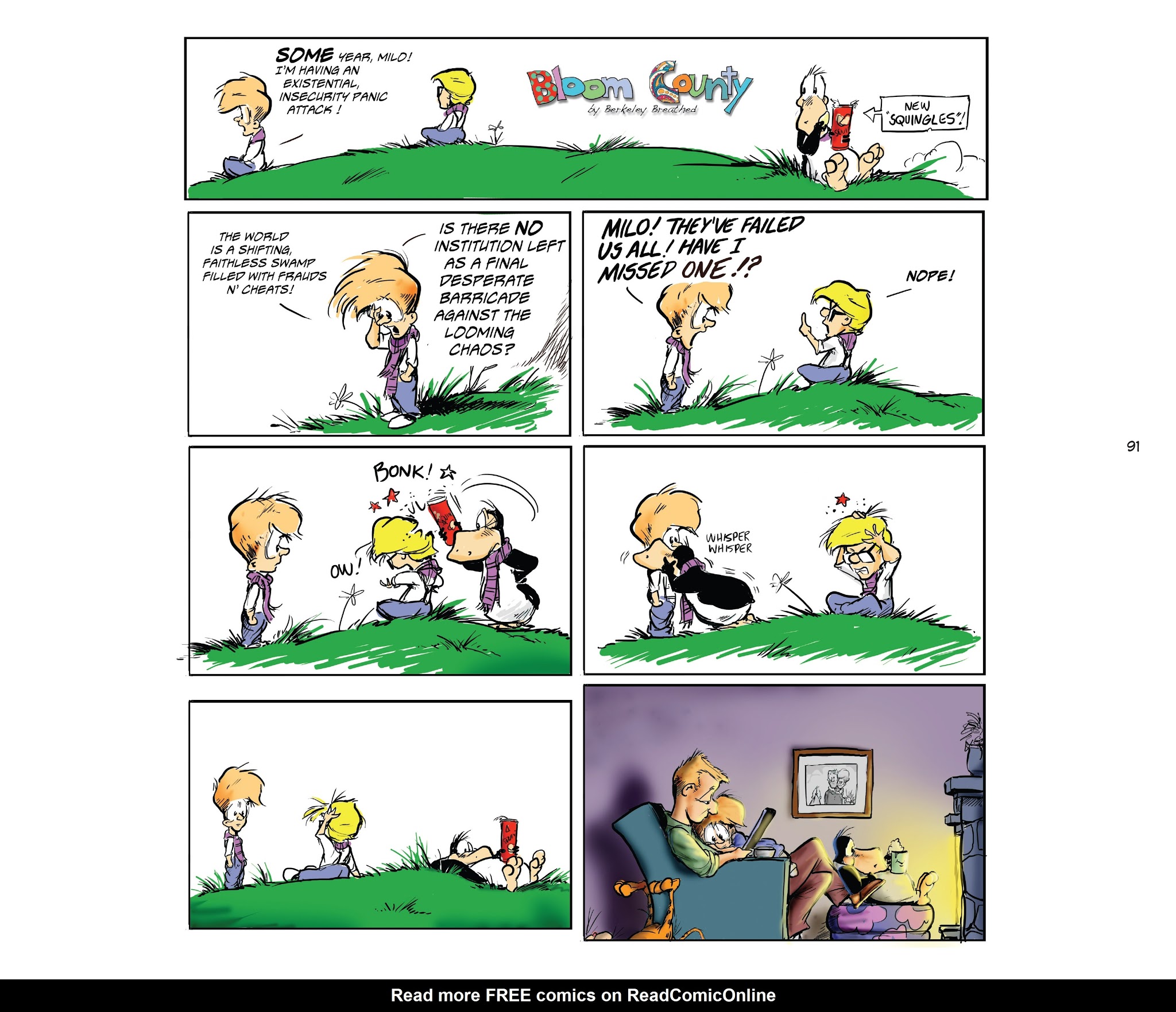 Read online Bloom County: Brand Spanking New Day comic -  Issue # TPB - 92