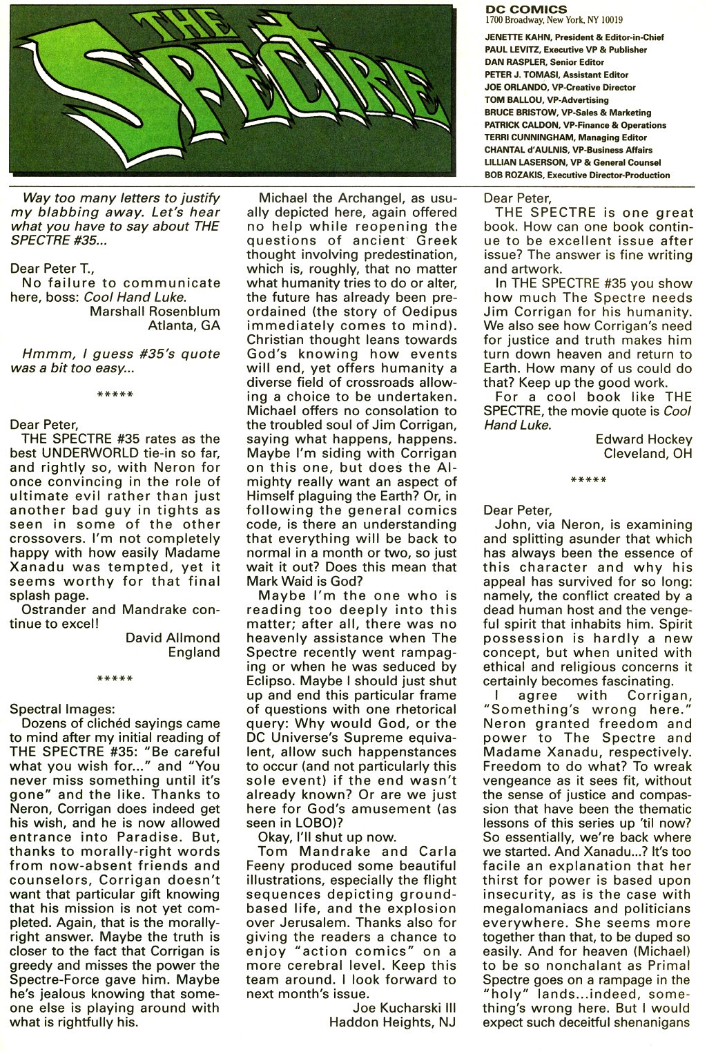 Read online The Spectre (1992) comic -  Issue #40 - 24