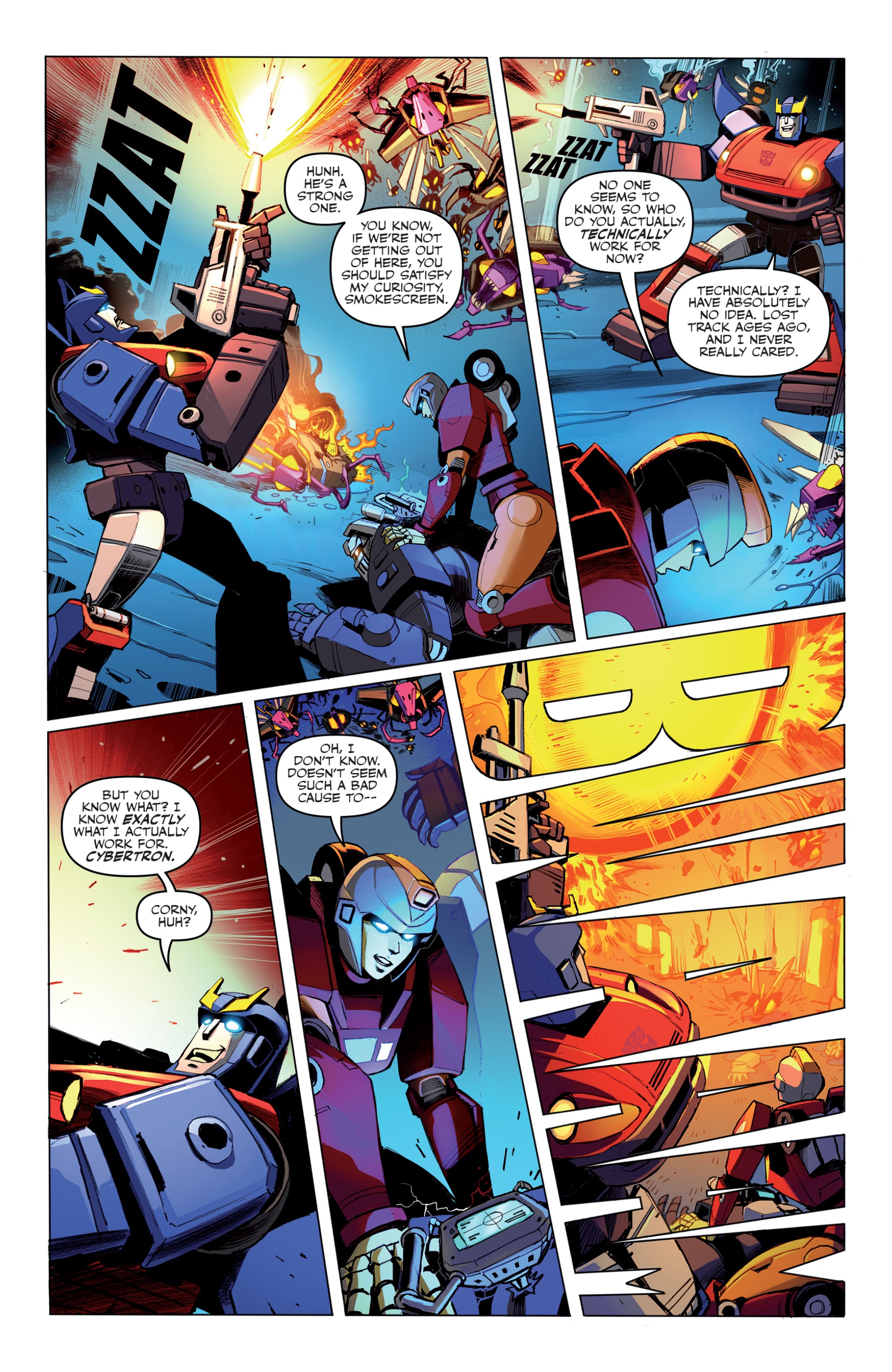 Read online Transformers (2019) comic -  Issue #43 - 28