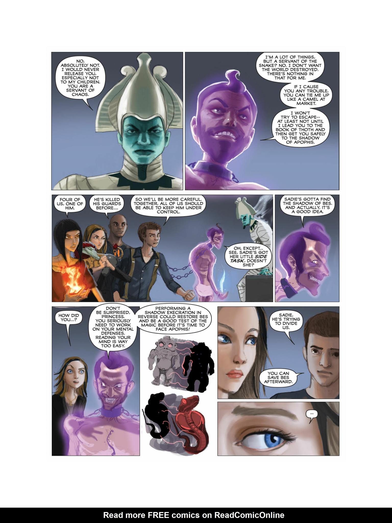 Read online The Kane Chronicles comic -  Issue # TPB 3 (Part 1) - 70