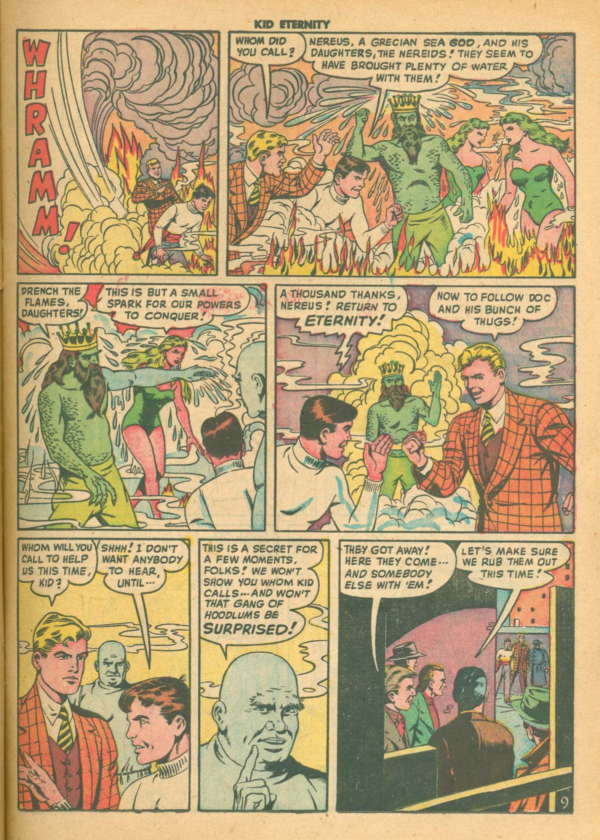 Read online Kid Eternity (1946) comic -  Issue #16 - 11