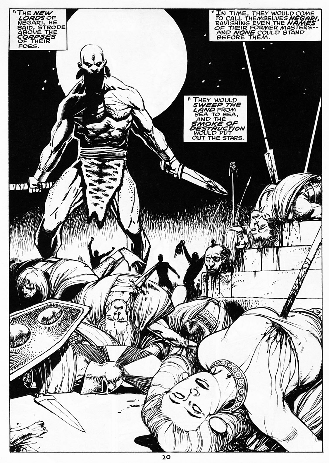 The Savage Sword Of Conan issue 220 - Page 21
