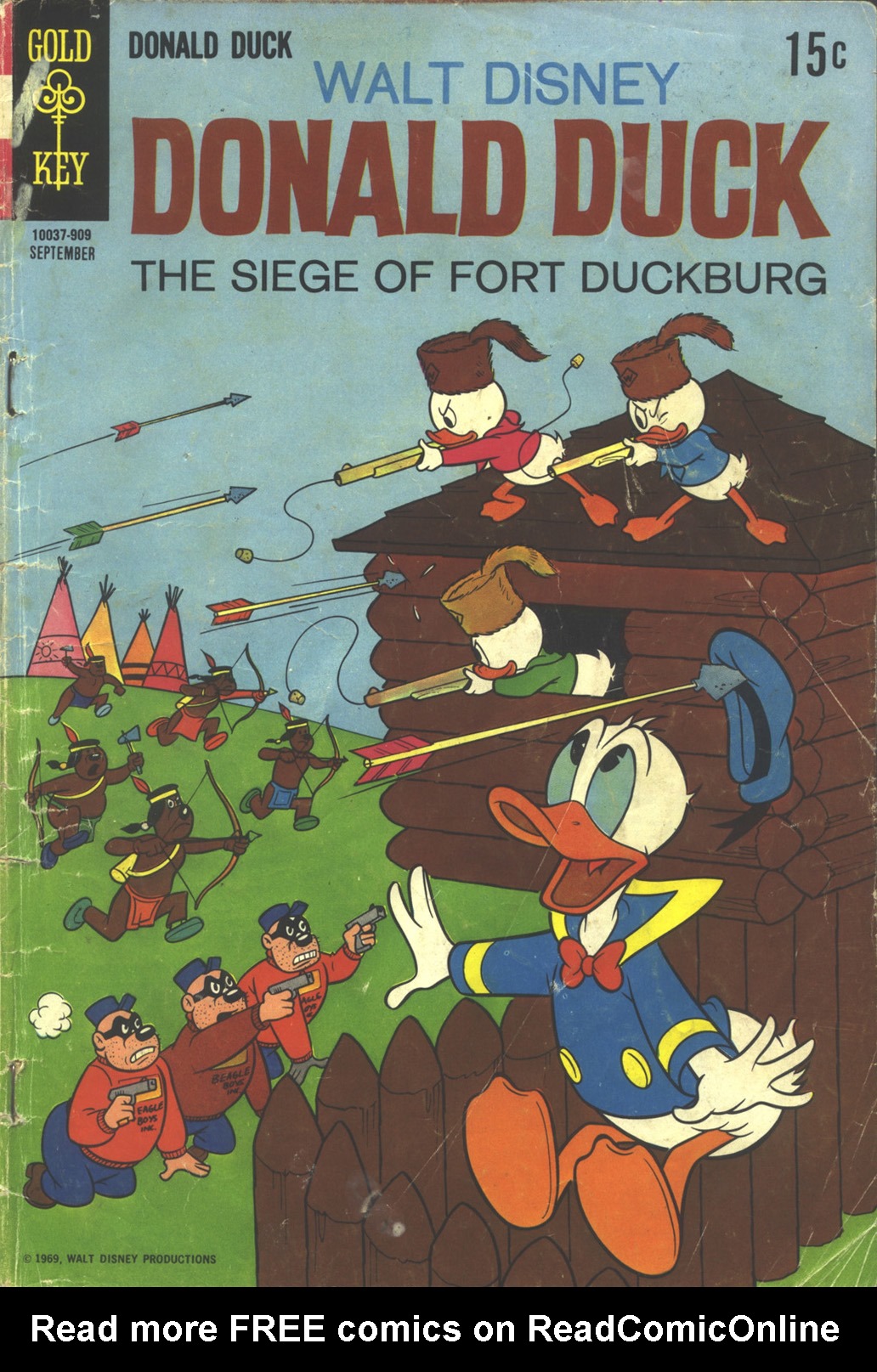 Read online Walt Disney's Donald Duck (1952) comic -  Issue #127 - 1