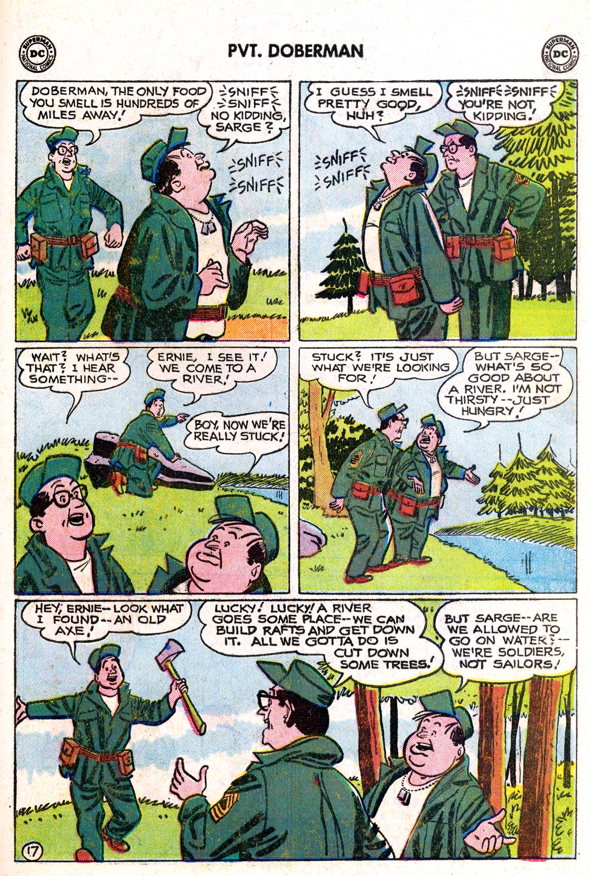 Read online Sgt. Bilko's Pvt. Doberman comic -  Issue #8 - 21