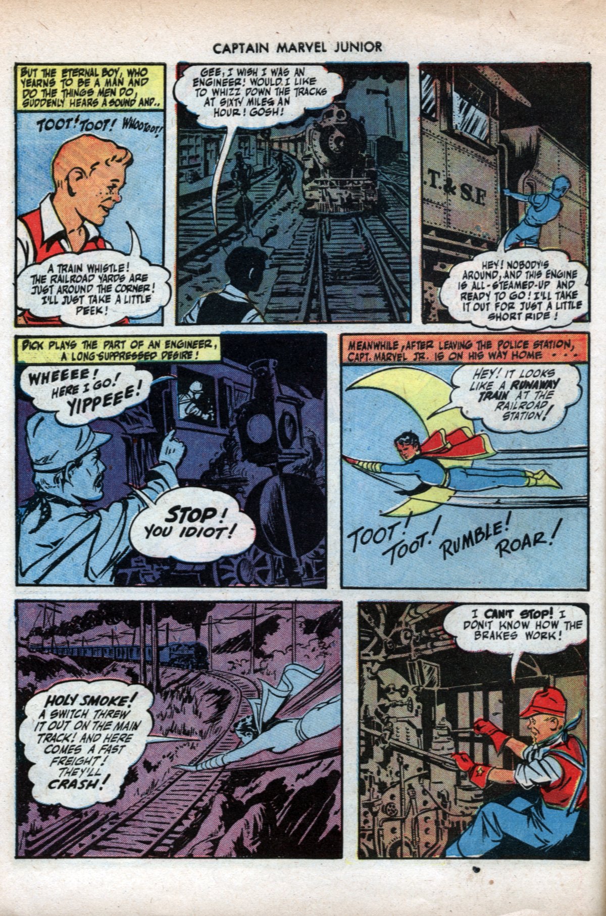 Read online Captain Marvel, Jr. comic -  Issue #40 - 10