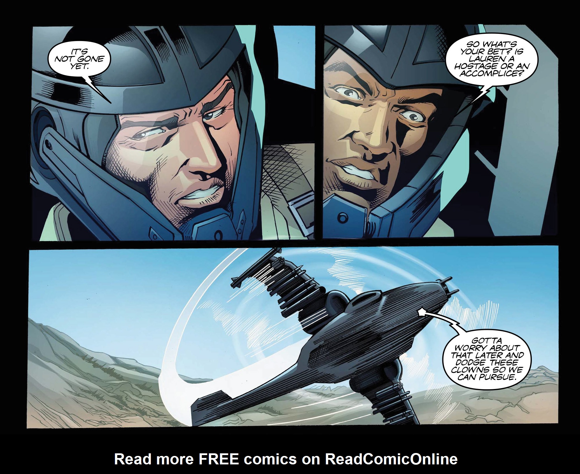 Read online Airwolf Airstrikes comic -  Issue #4 - 21