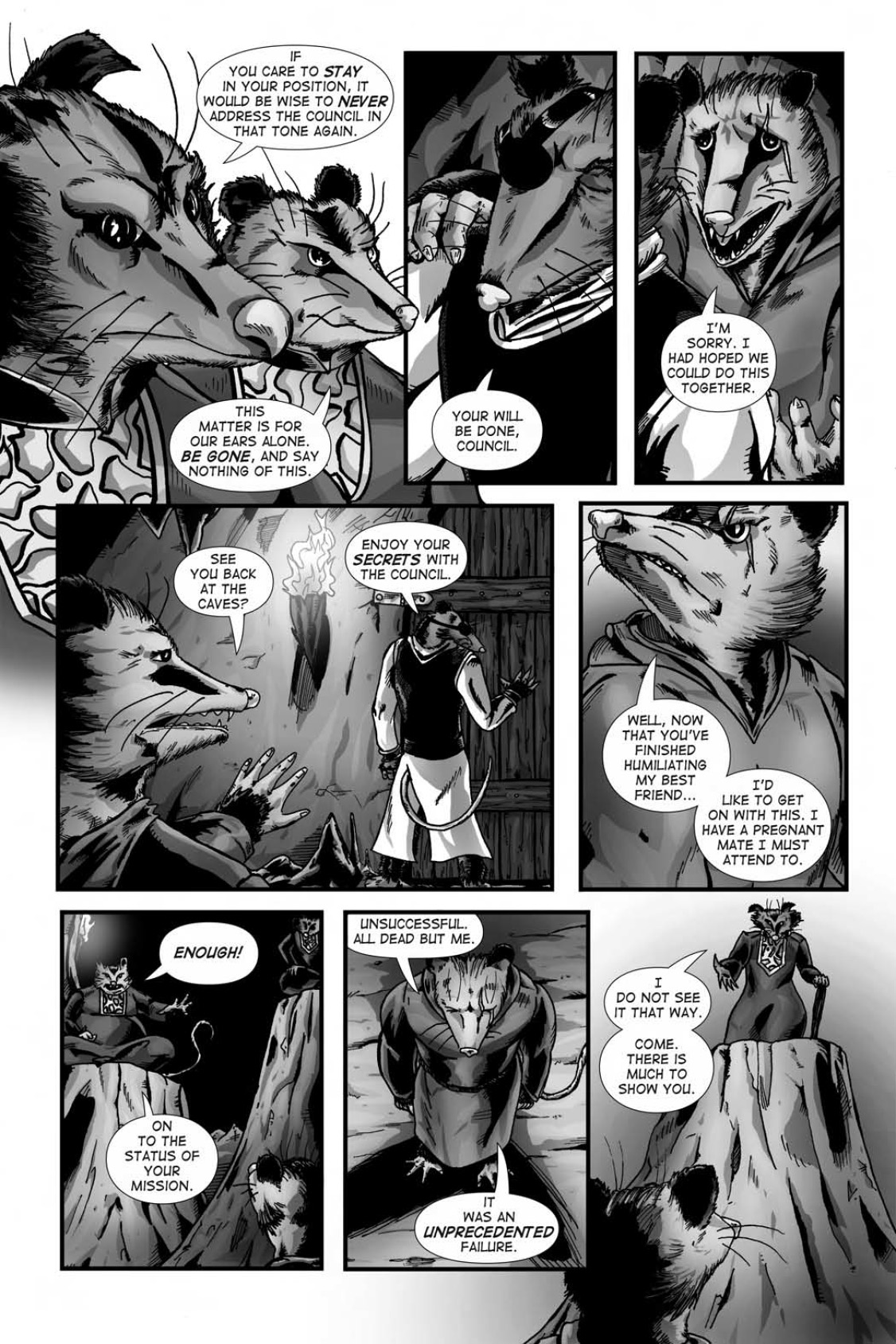 Read online Free Comic Book Day 2014 comic -  Issue # Penguins vs. Possums 001 - FCBD Edition - 16