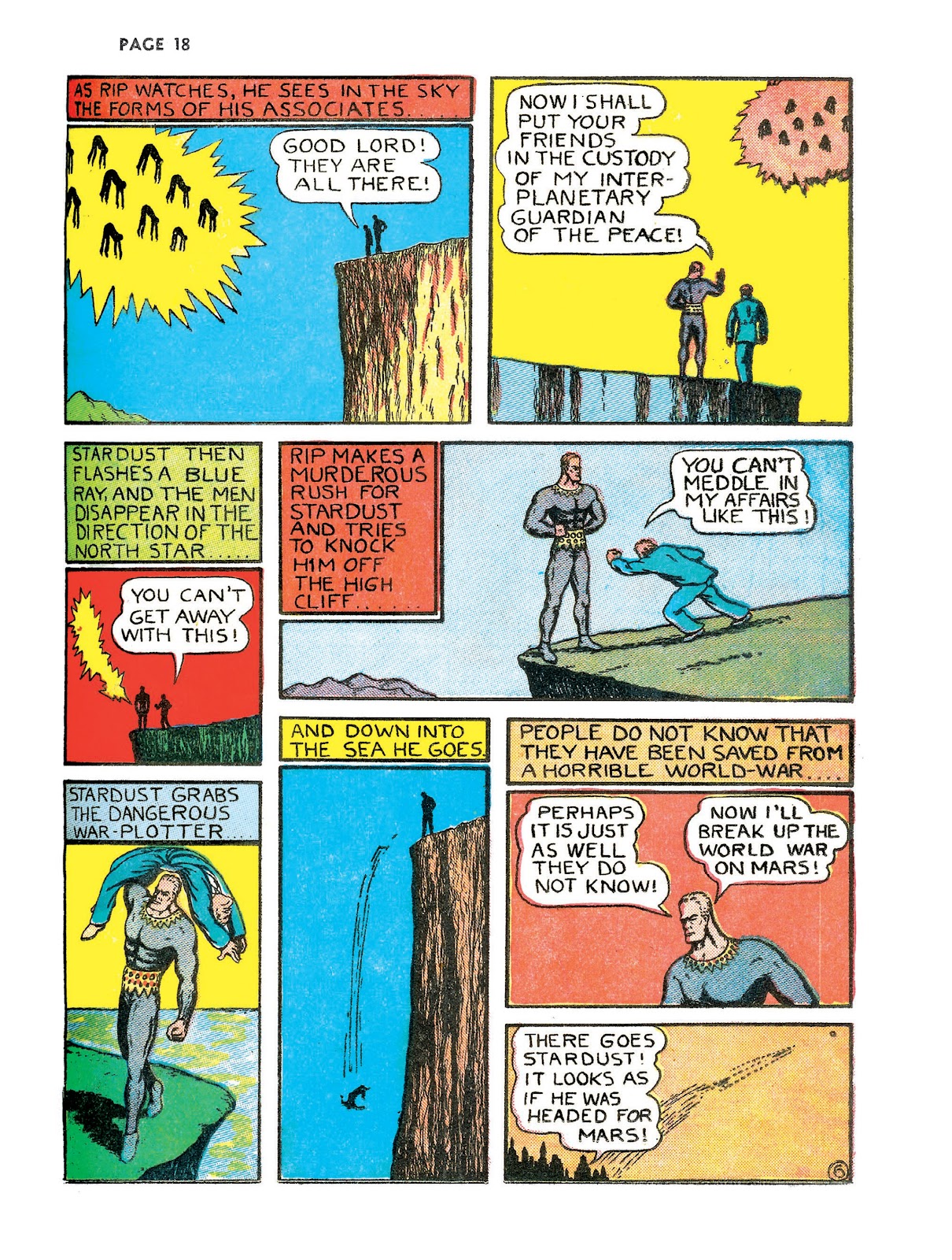 Turn Loose Our Death Rays and Kill Them All!: The Complete Works of Fletcher Hanks issue TPB (Part 1) - Page 48