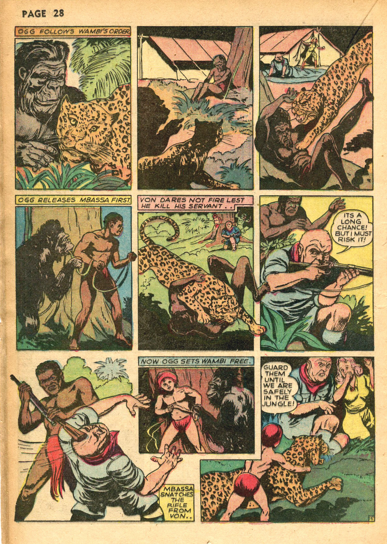 Read online Wambi Jungle Boy comic -  Issue #1 - 31