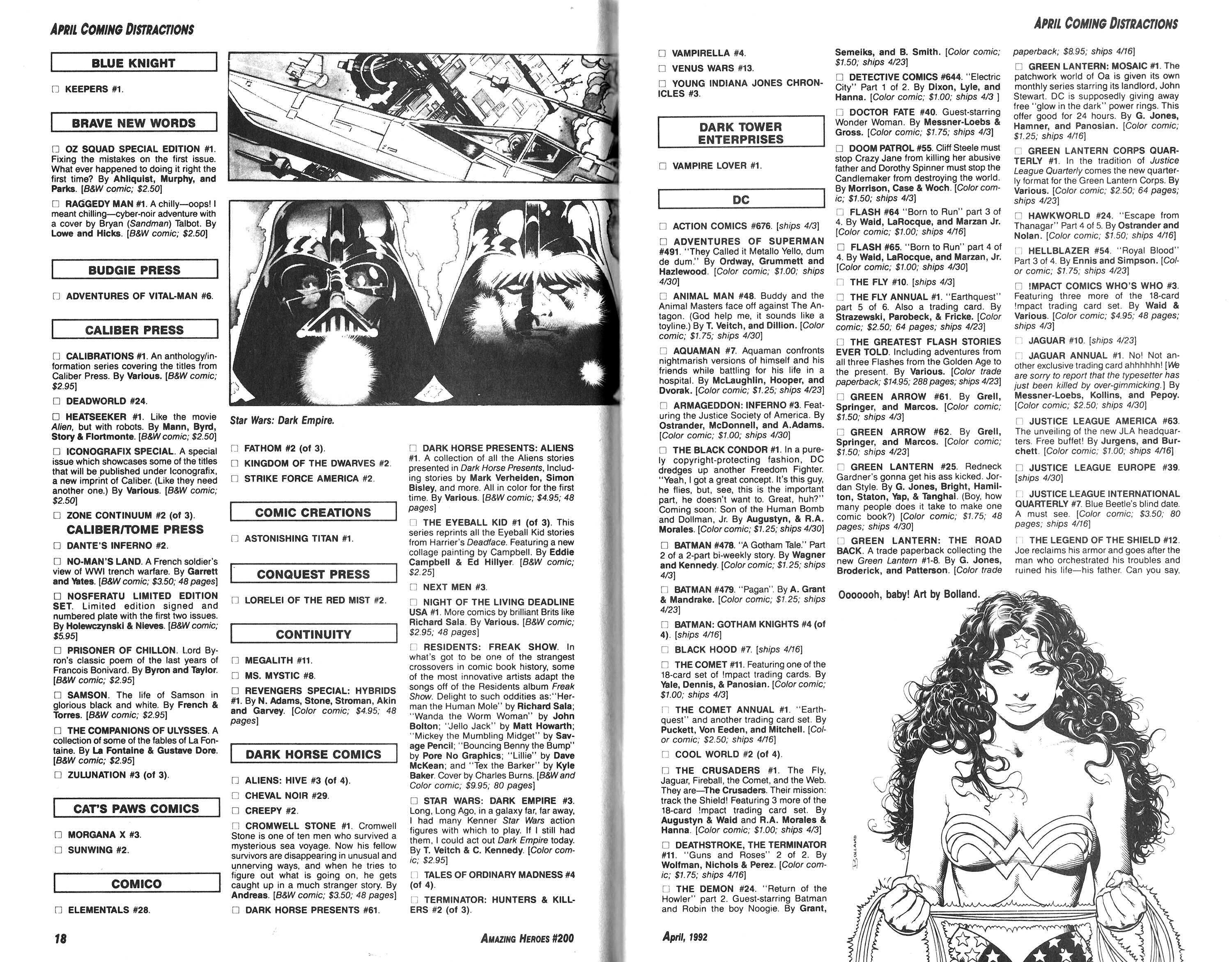 Read online Amazing Heroes comic -  Issue #200 - 10