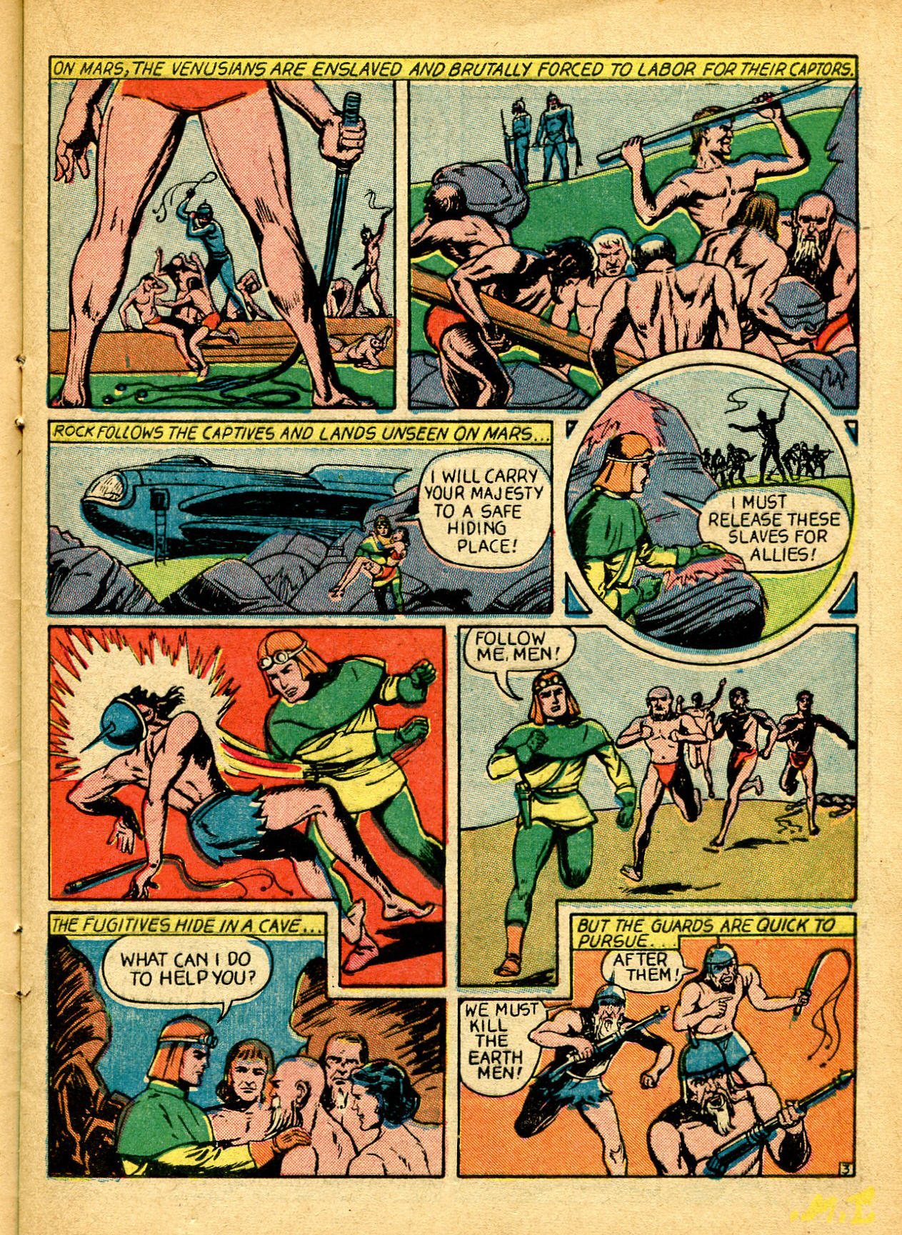 Read online Captain Flight Comics comic -  Issue #7 - 19