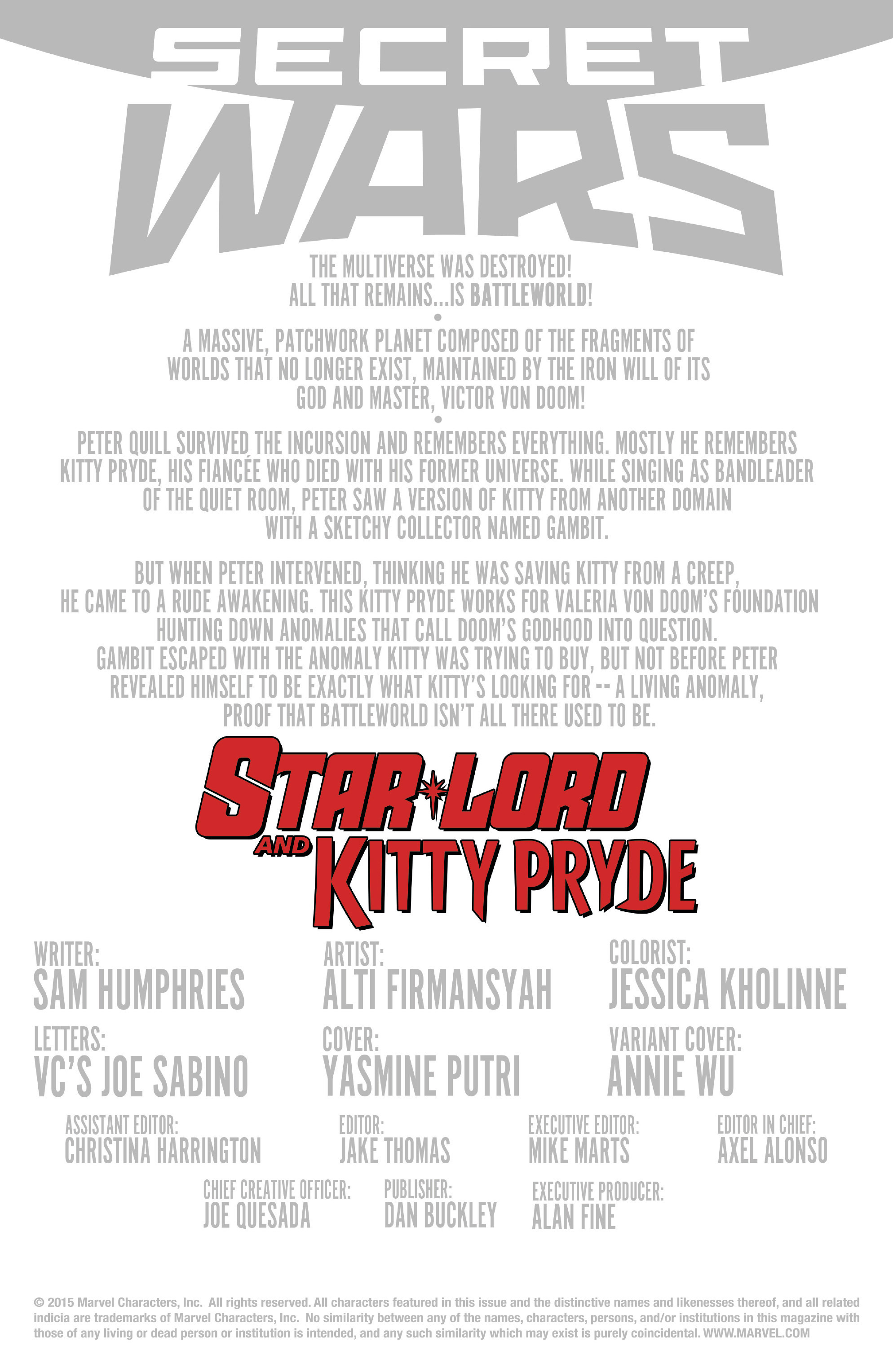 Read online Star-Lord & Kitty Pryde comic -  Issue #2 - 2