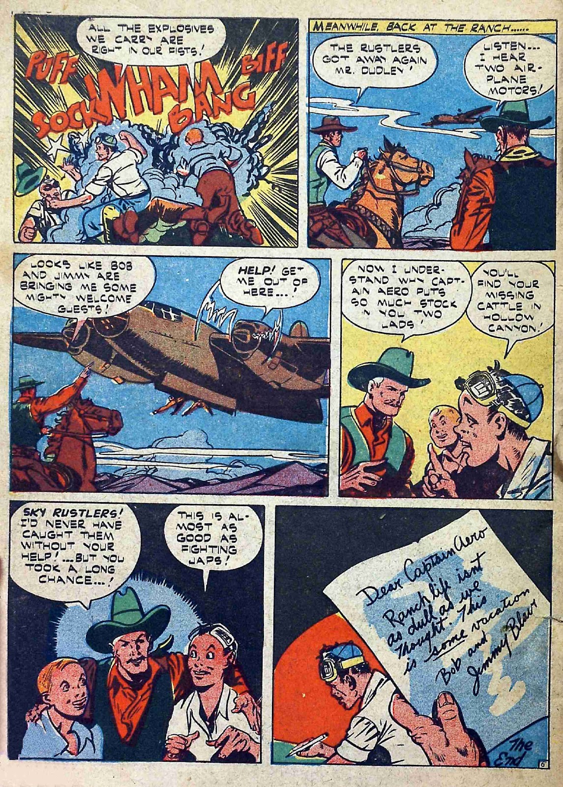 Captain Aero Comics issue 24 - Page 50