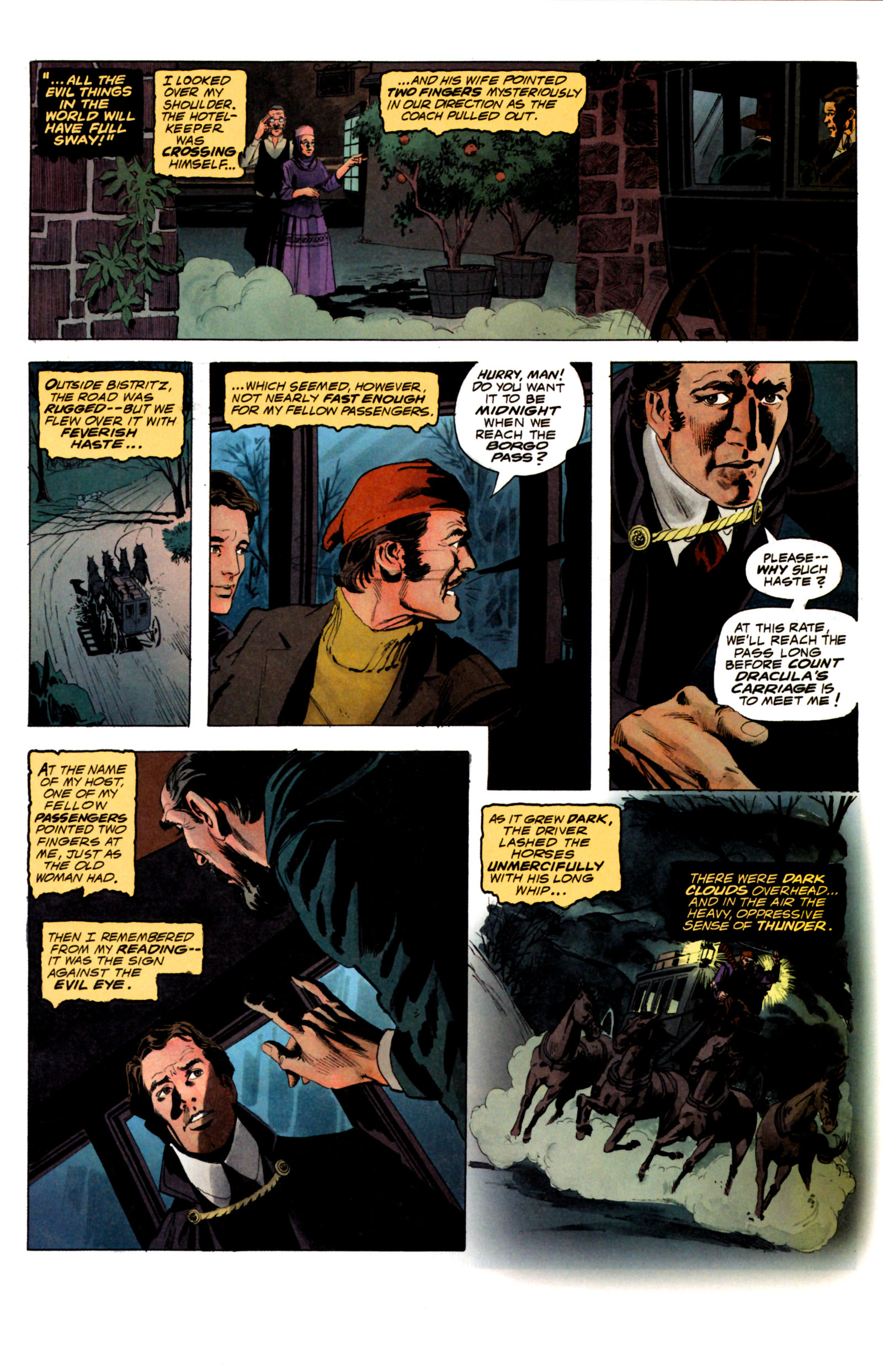 Read online Dracula comic -  Issue #1 - 7