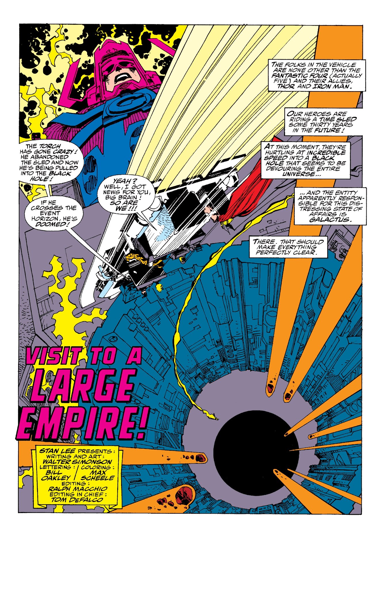 Read online Fantastic Four Visionaries: Walter Simonson comic -  Issue # TPB 1 (Part 2) - 19