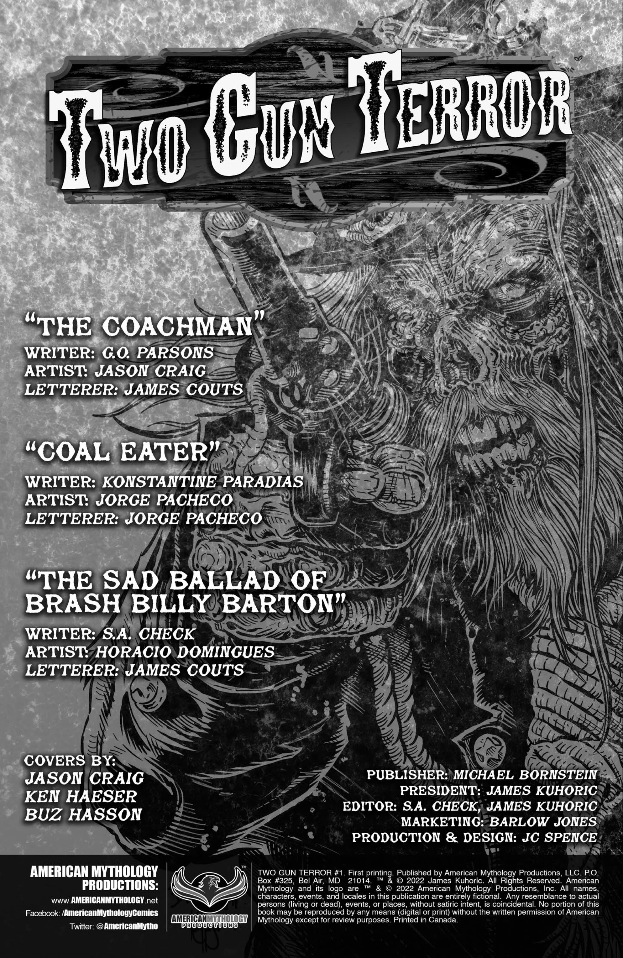 Read online Two Gun Terror comic -  Issue #1 - 2