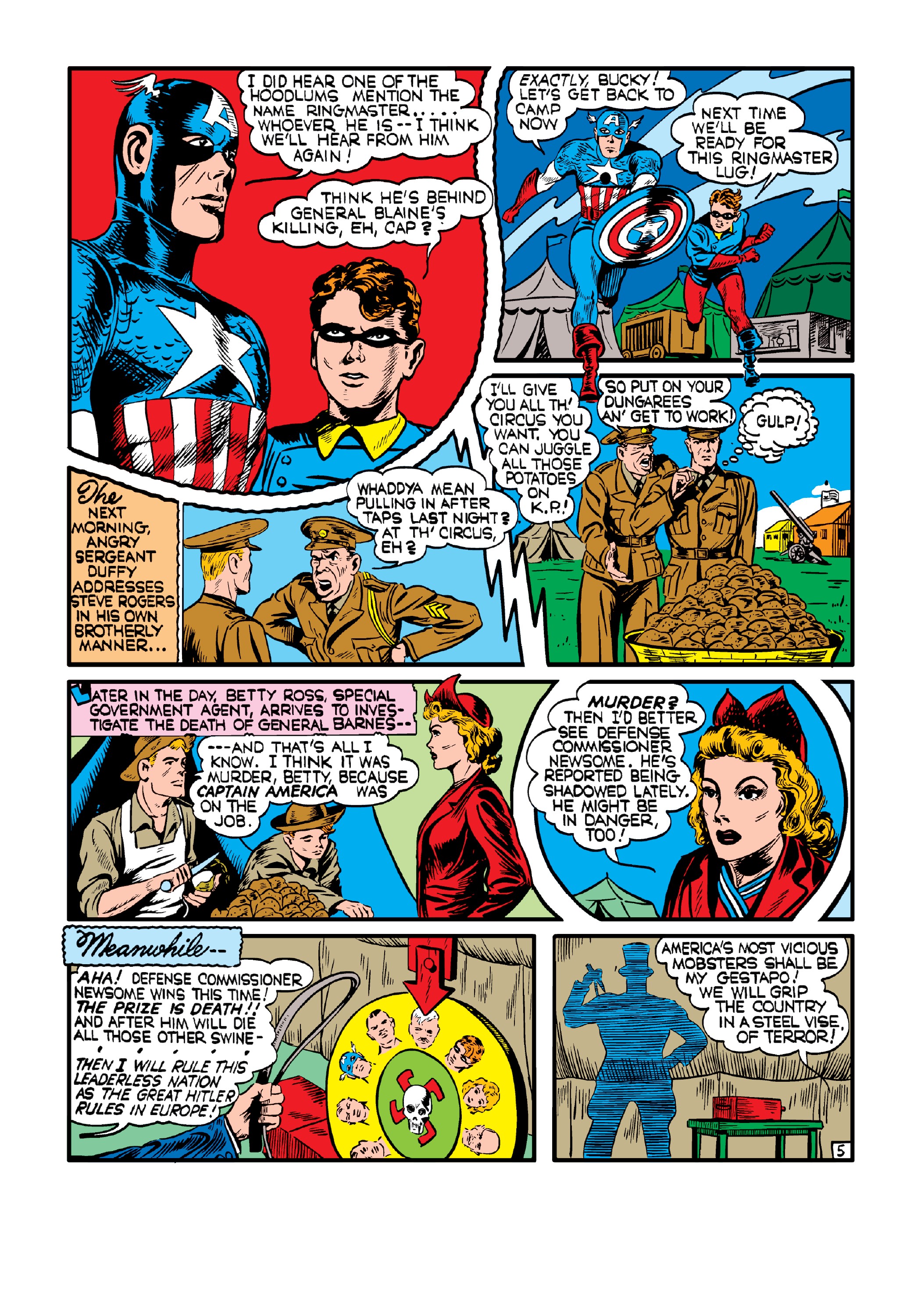 Read online Marvel Masterworks: Golden Age Captain America comic -  Issue # TPB 2 (Part 1) - 13
