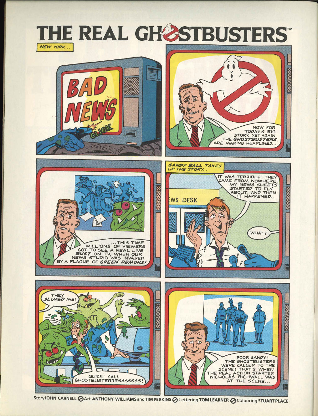 Read online The Real Ghostbusters comic -  Issue #189 - 32