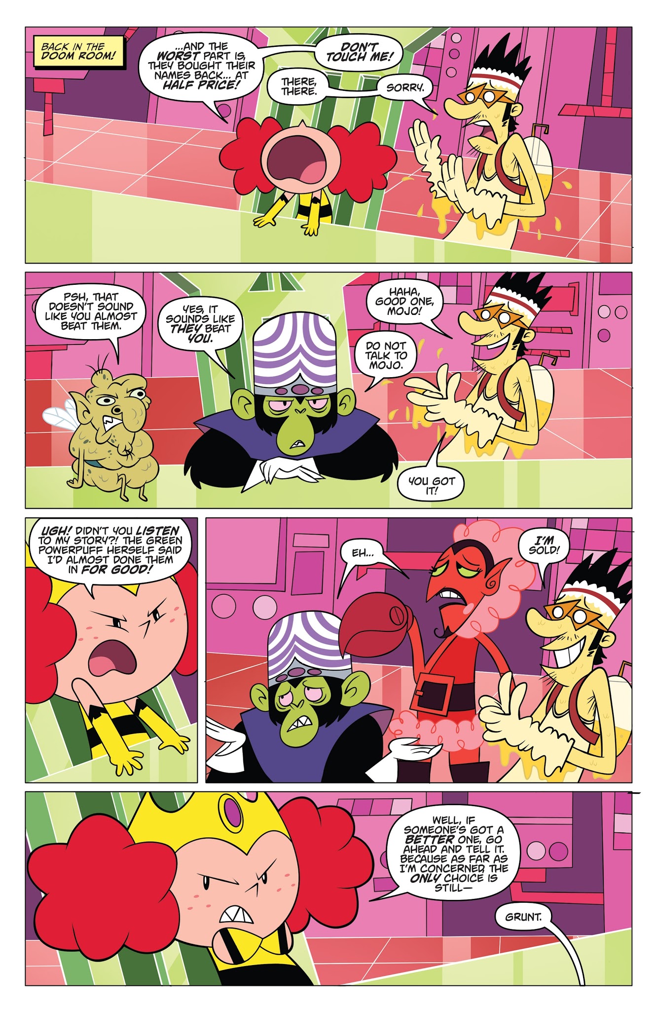 Read online The Powerpuff Girls: Bureau of Bad comic -  Issue #1 - 21