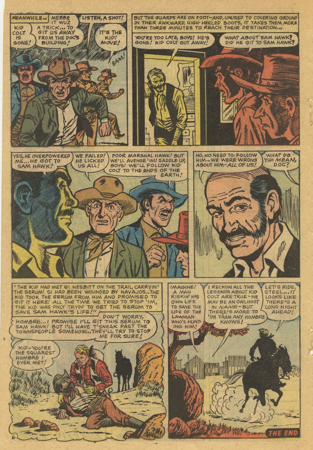 Read online Kid Colt Outlaw comic -  Issue #84 - 18