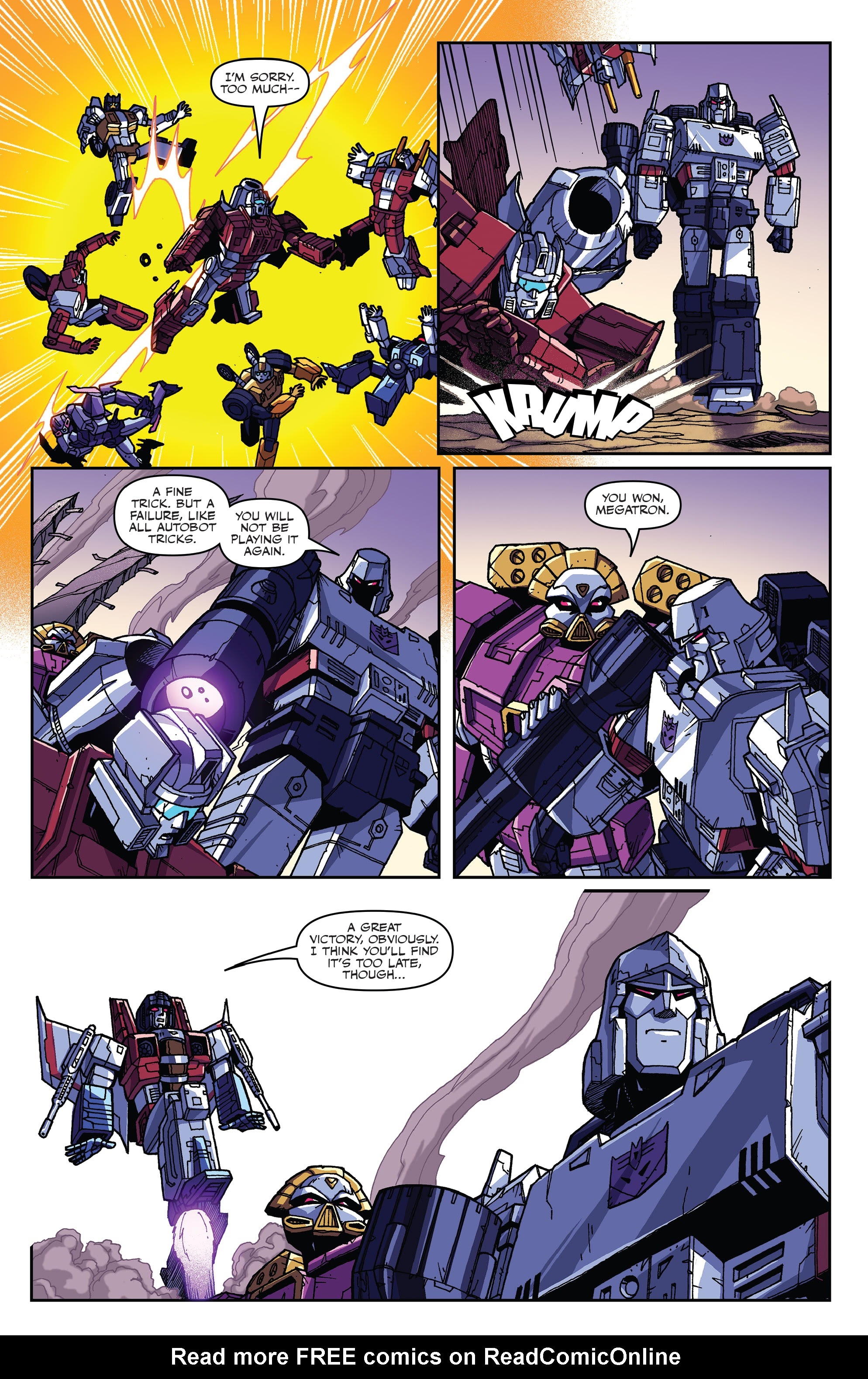 Read online Transformers: Fate of Cybertron comic -  Issue # Full - 35