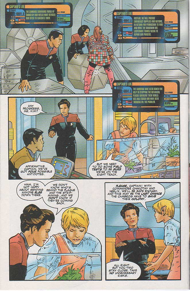 Read online Star Trek: Voyager comic -  Issue #5 - 6