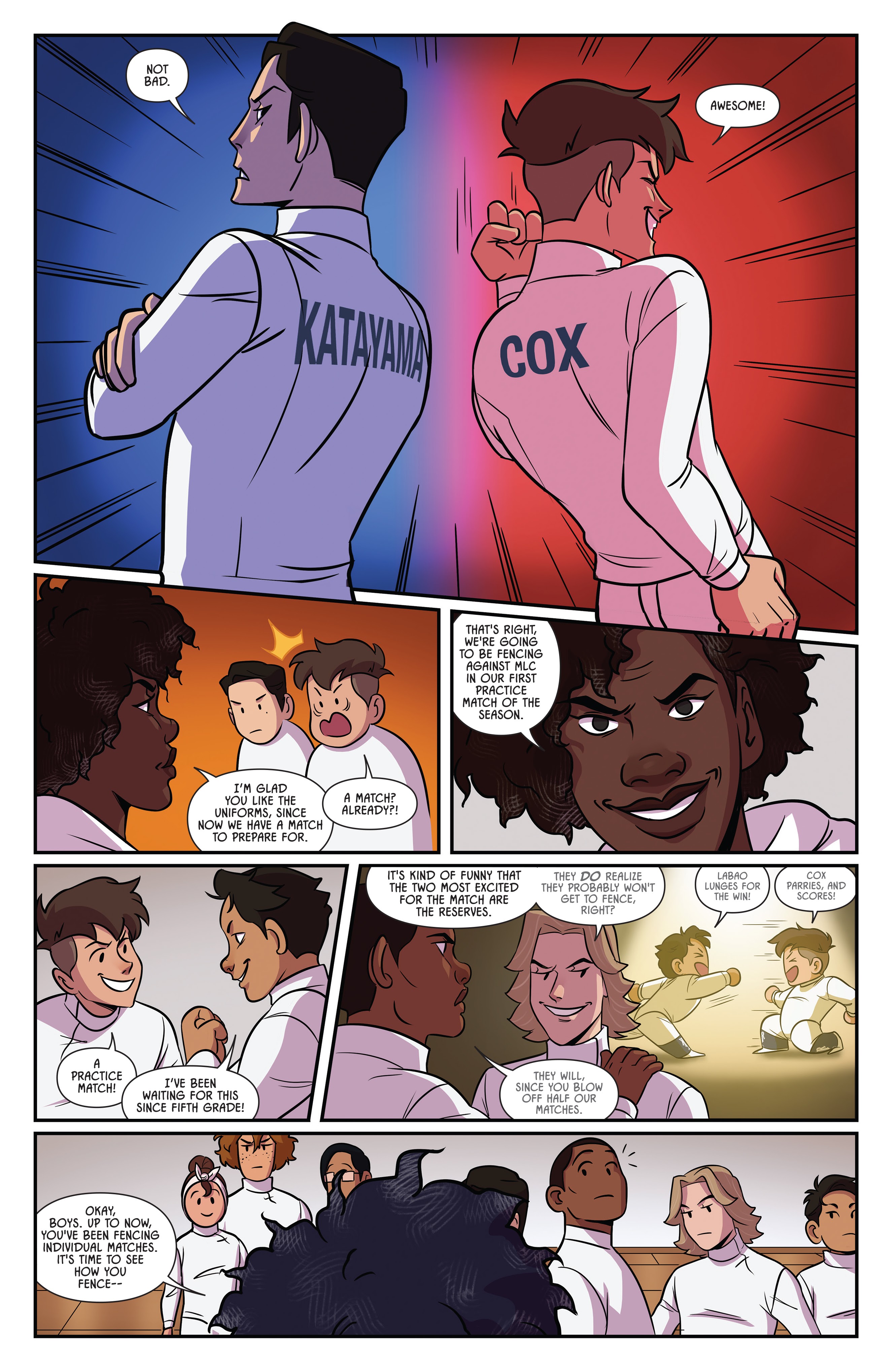 Read online Fence comic -  Issue # _TPB 4 - 27
