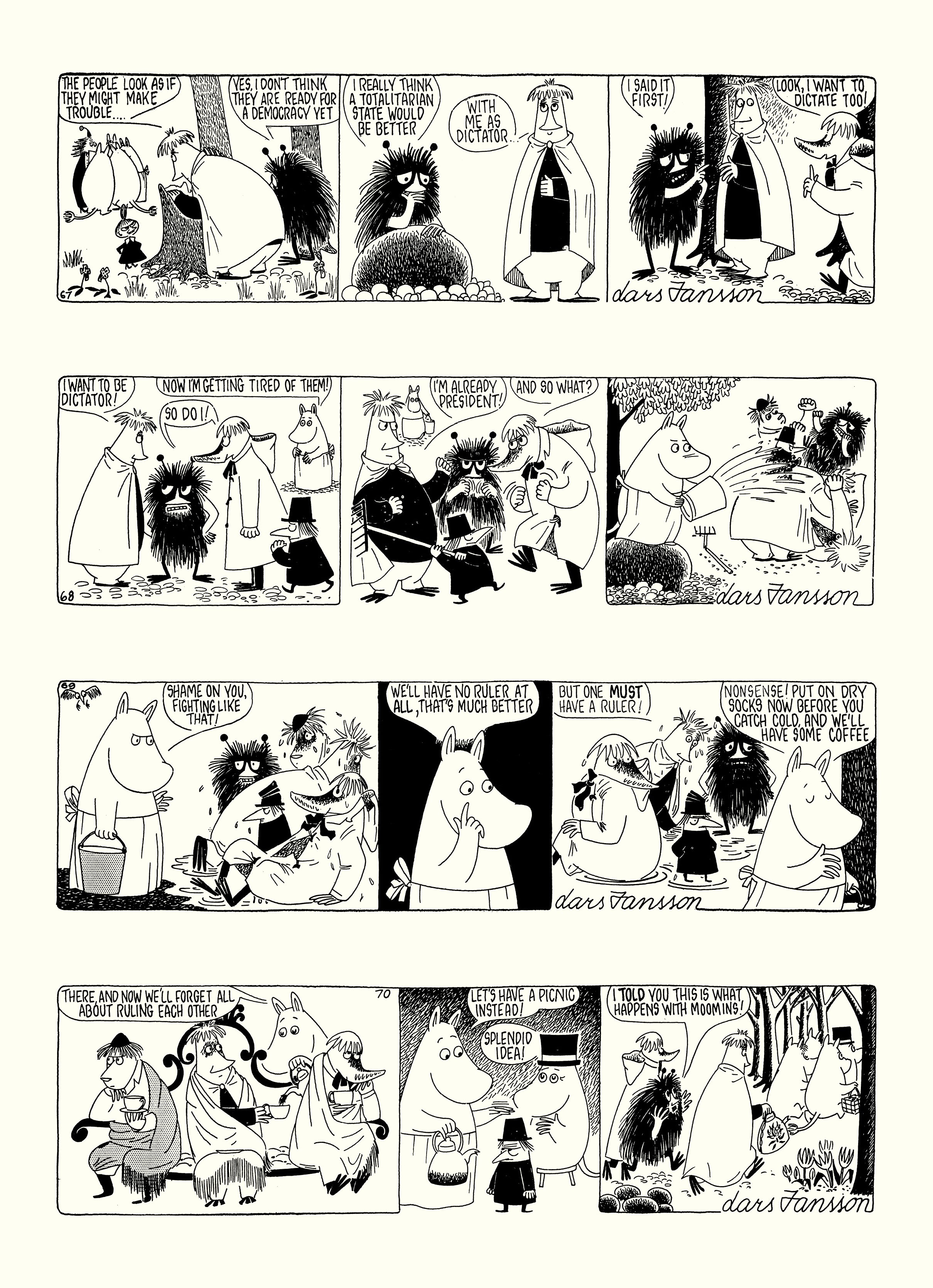 Read online Moomin: The Complete Lars Jansson Comic Strip comic -  Issue # TPB 7 - 23