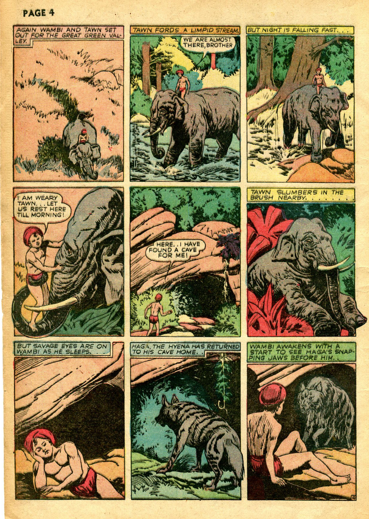 Read online Wambi Jungle Boy comic -  Issue #1 - 7