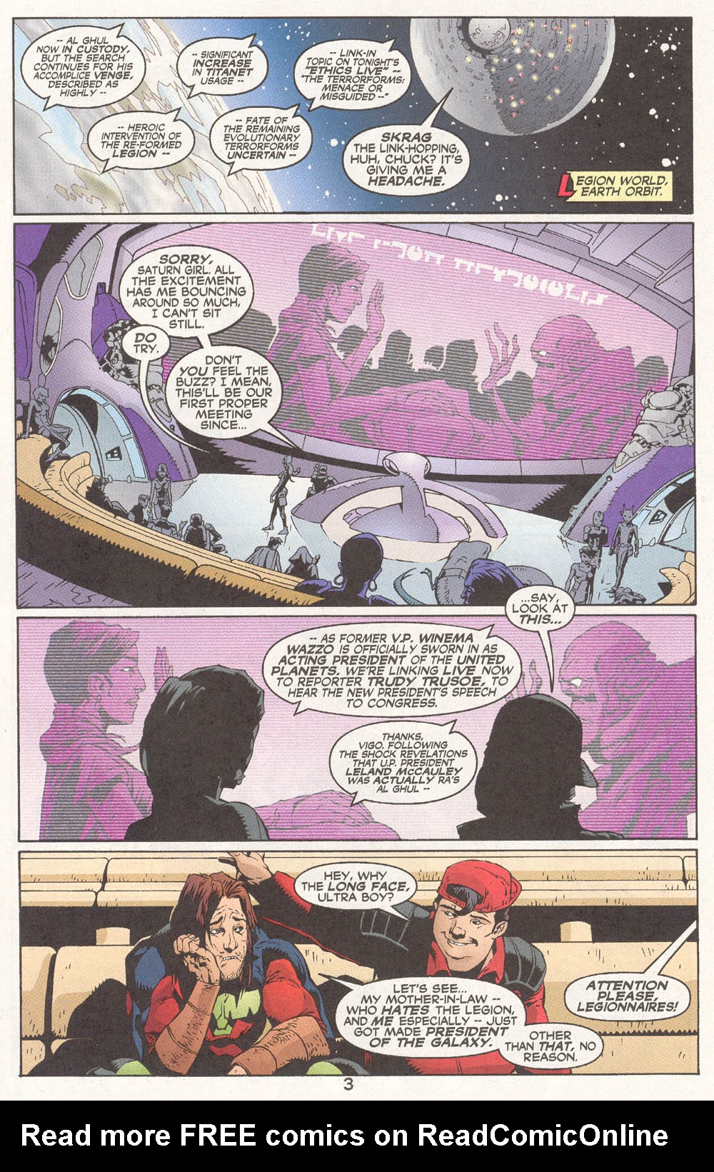 Read online The Legion comic -  Issue #10 - 4