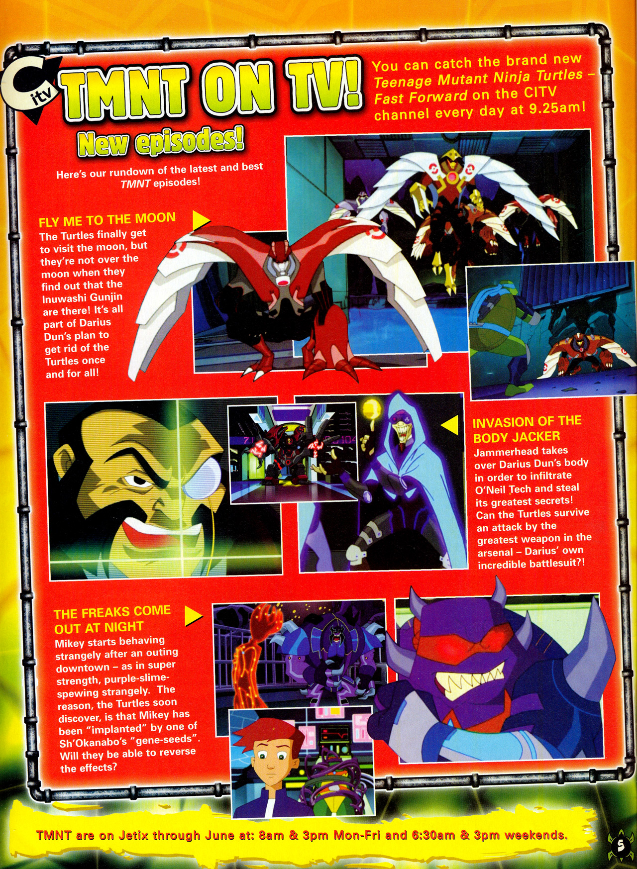 Read online Teenage Mutant Ninja Turtles Comic comic -  Issue #3 - 5