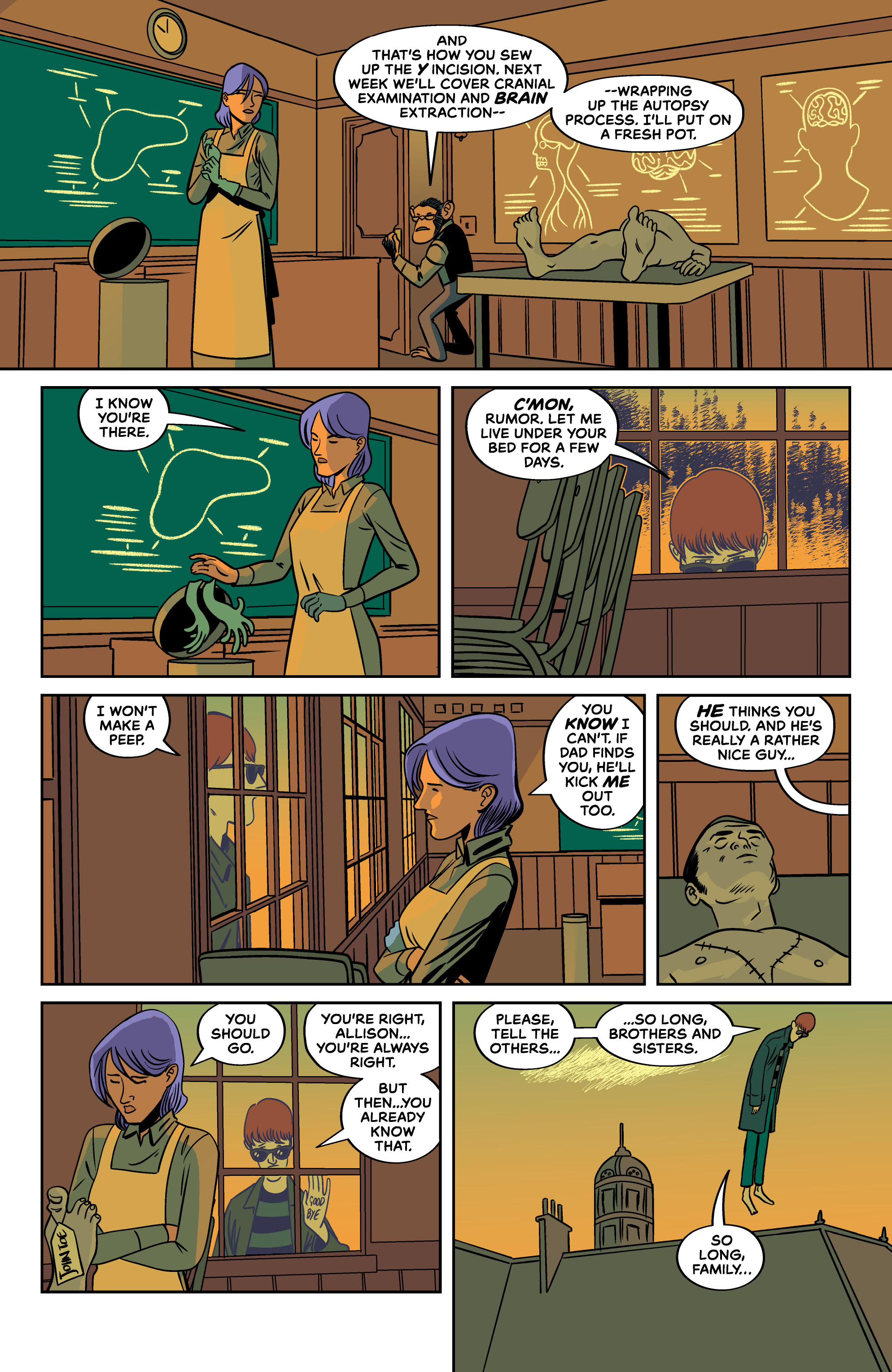 Read online Tales from the Umbrella Academy: You Look Like Death comic -  Issue #1 - 6