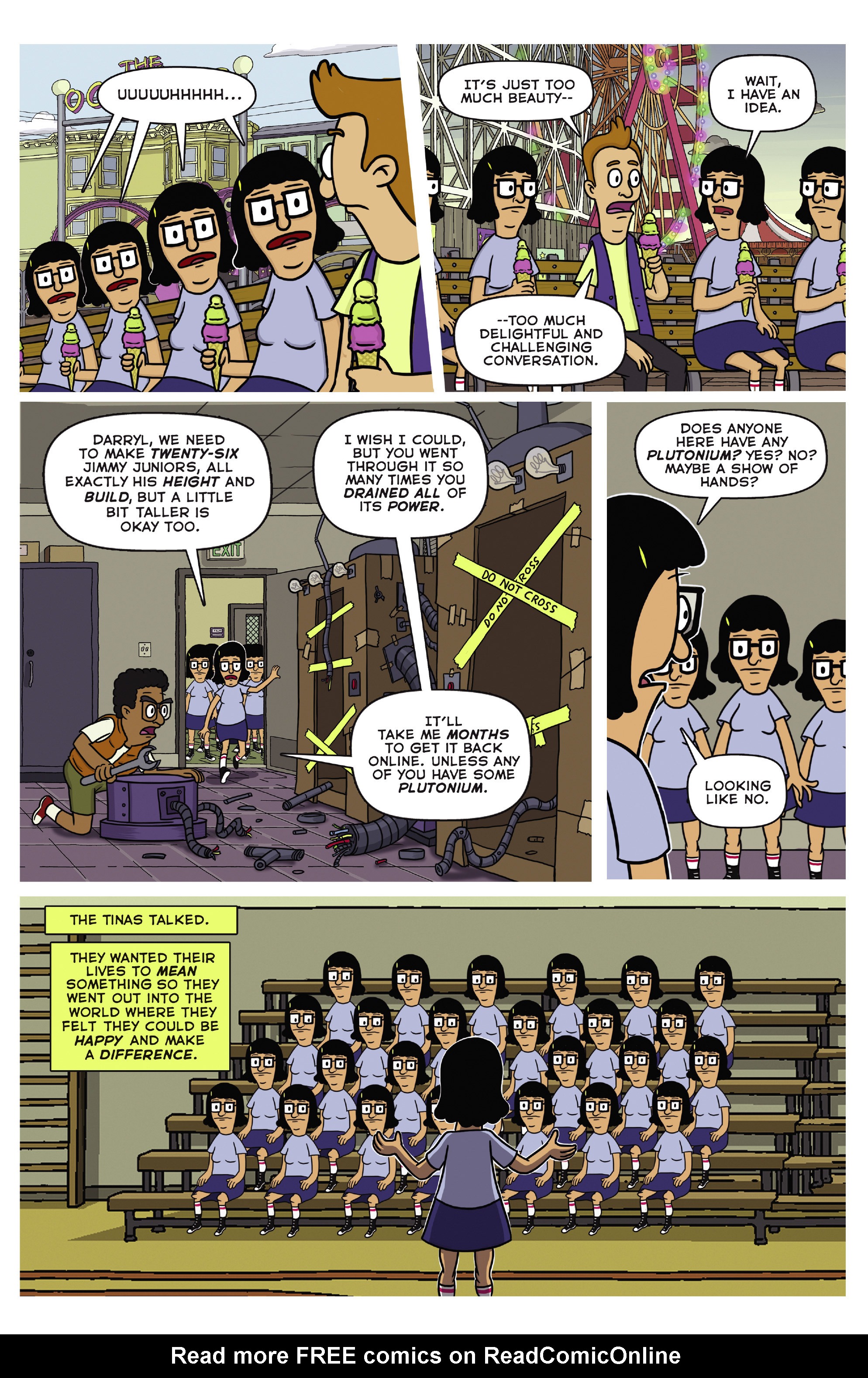 Read online Bob's Burgers (2015) comic -  Issue #1 - 8