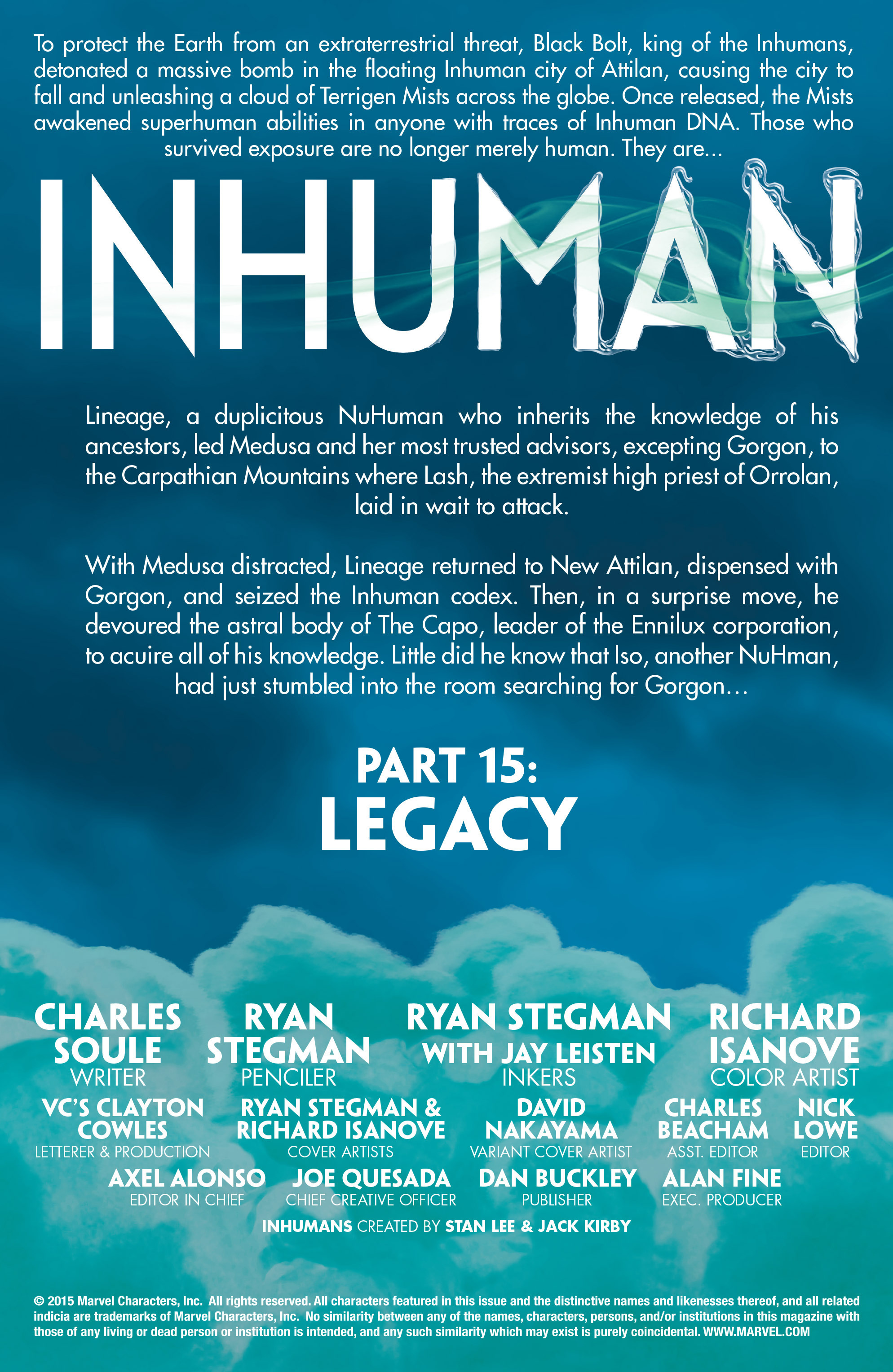 Read online Inhuman (2014) comic -  Issue # Annual 1 - 3