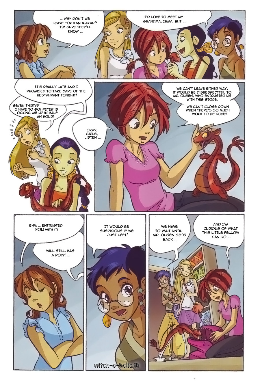 Read online W.i.t.c.h. comic -  Issue #124 - 11