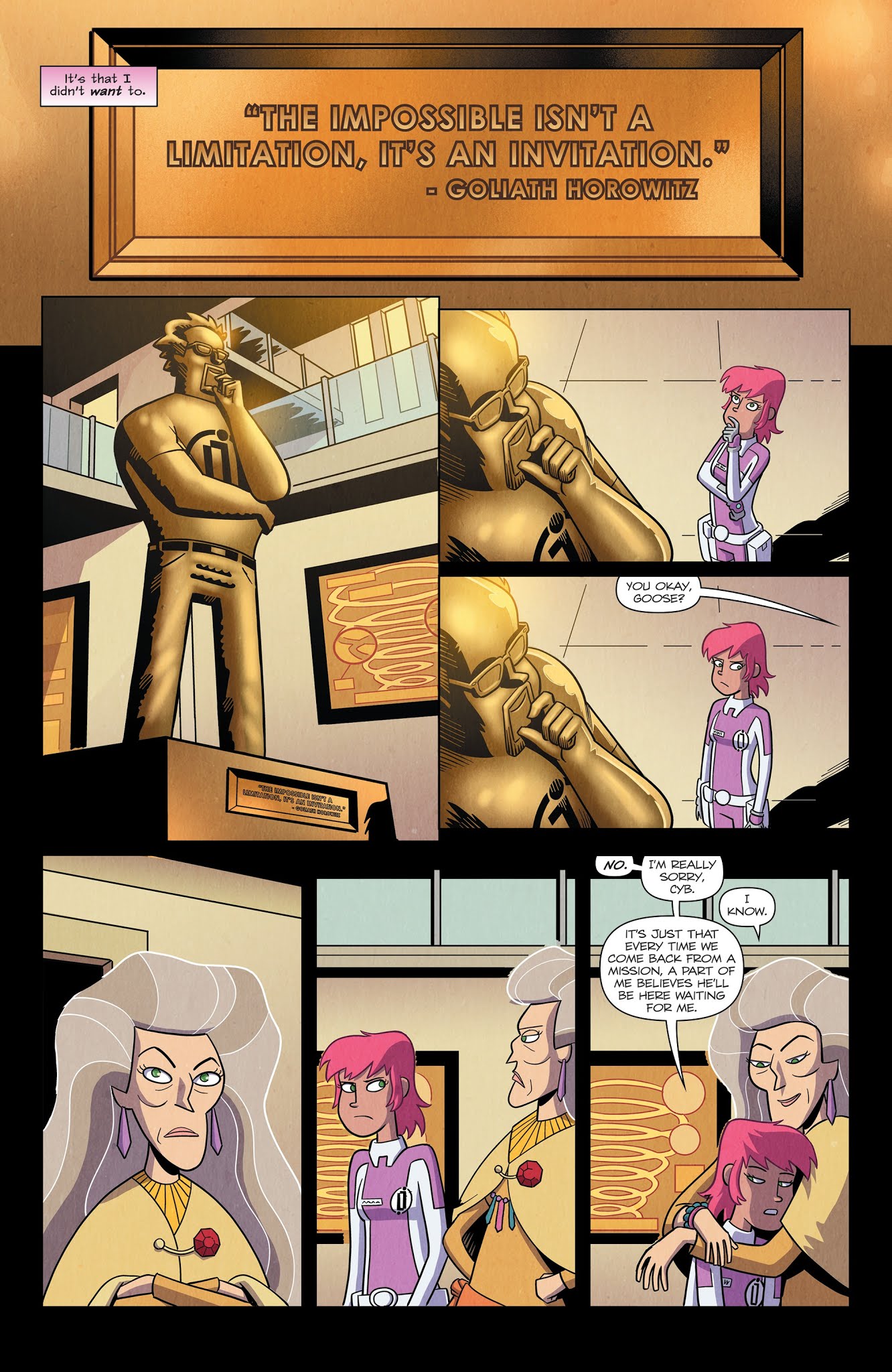 Read online Impossible Incorporated comic -  Issue #1 - 10