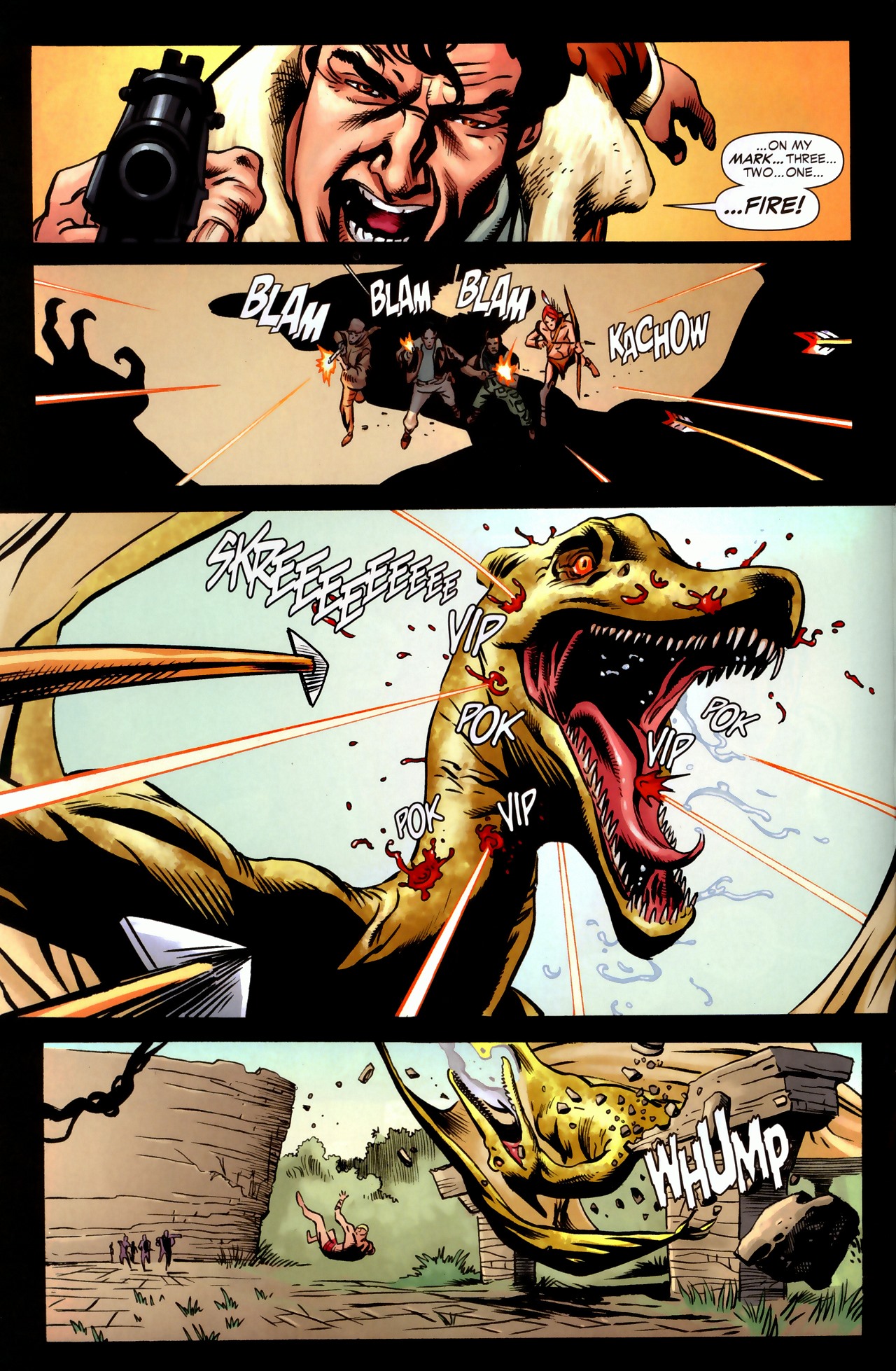 Read online The War That Time Forgot comic -  Issue #3 - 10