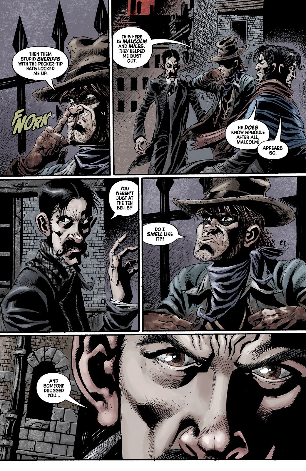 Billy the Kid's Old Timey Oddities and the Ghastly Fiend of London issue 2 - Page 16